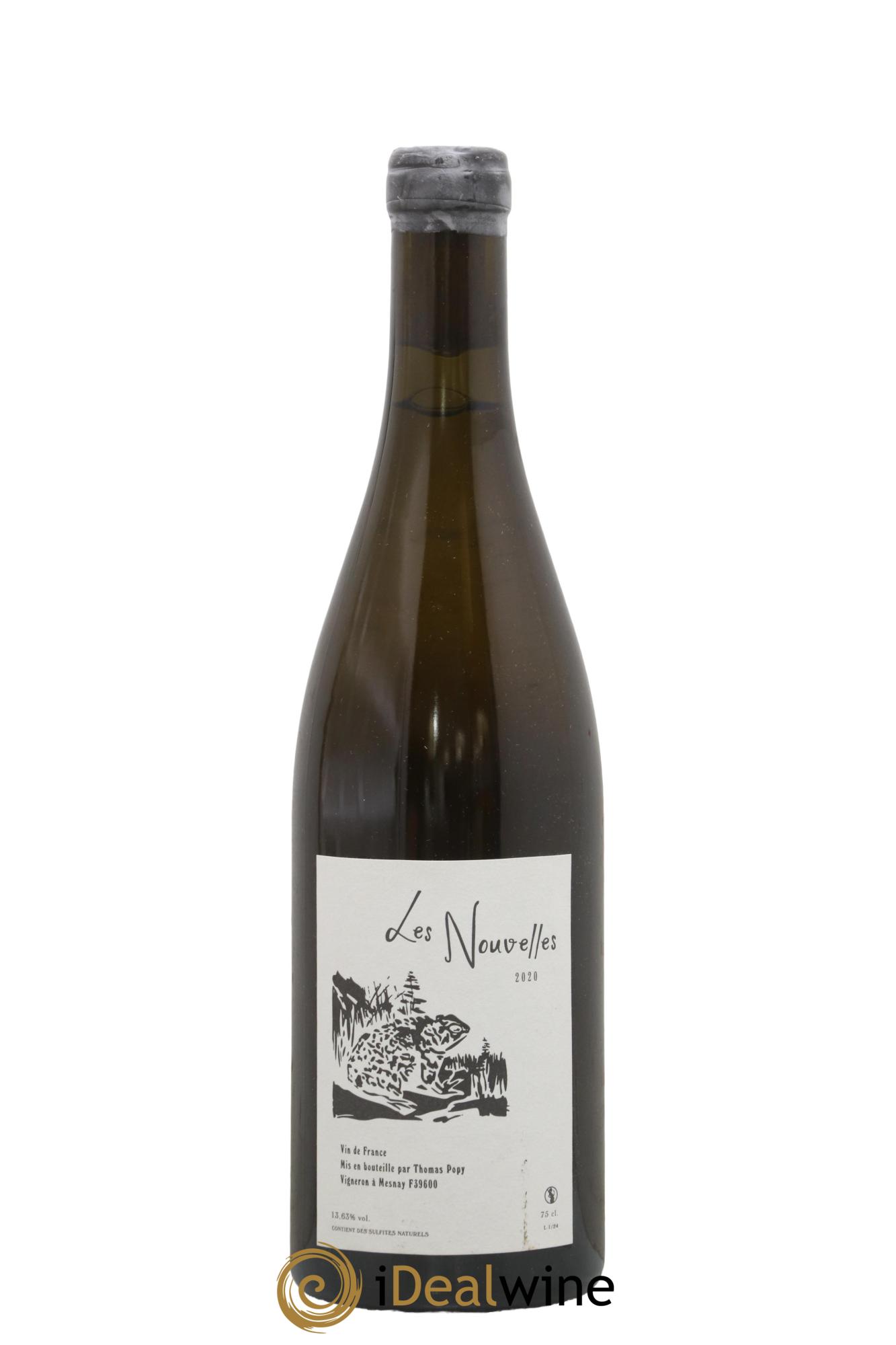 Vin de France Les Nouvelles Thomas Popy 2020 - Lot de 1 bouteille - 0