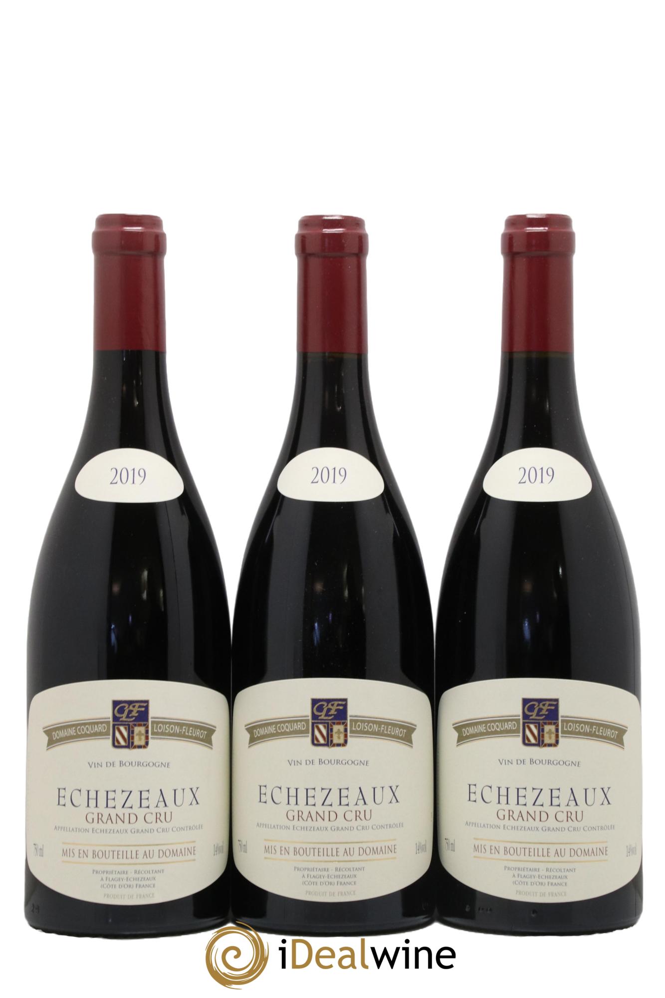 Echezeaux Grand Cru Coquard Loison-Fleurot 2019 - Lot de 3 bouteilles - 0