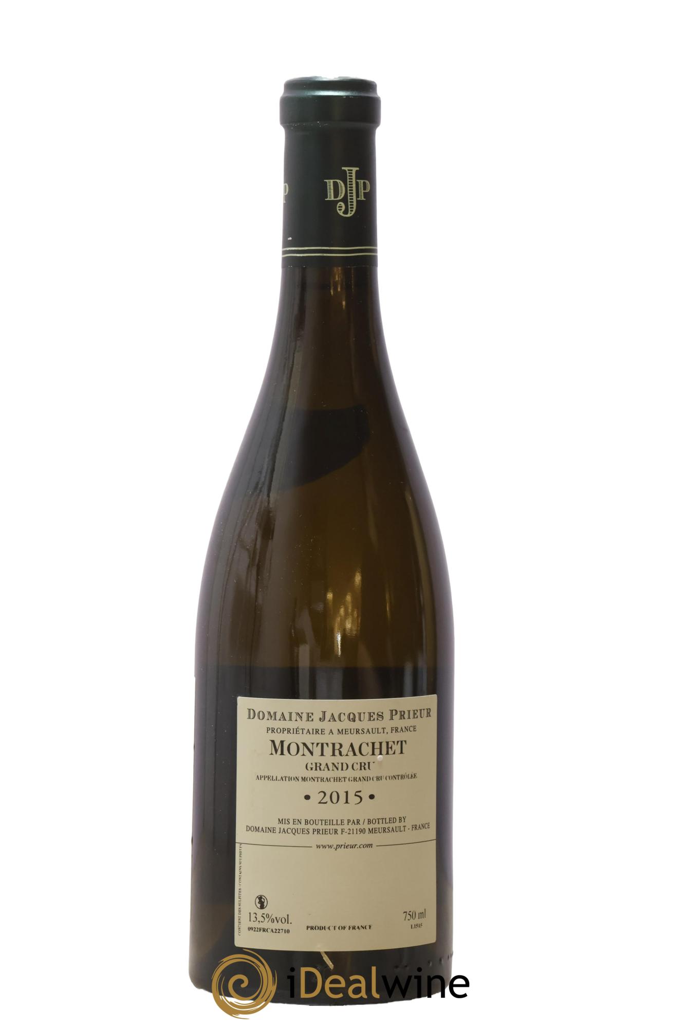 Montrachet Grand Cru Jacques Prieur (Domaine) 2015 - Lot of 1 bottle - 1