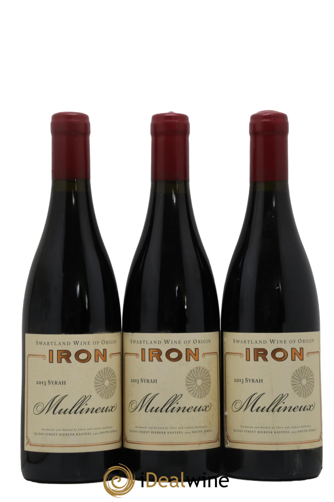Swartland Mullineux & Leeu Single Terroir Iron Syrah 2013 - Posten von 3 Flaschen - 0