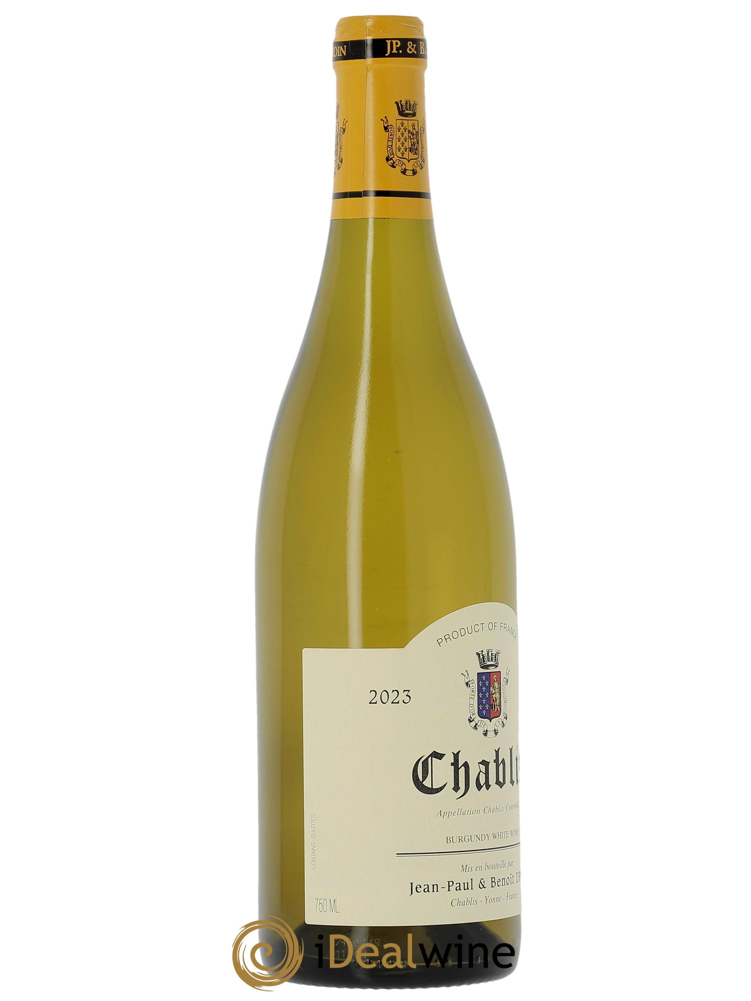 Chablis Jean-Paul & Benoît Droin (Domaine) 2023 - Lot de 1 bouteille - 2
