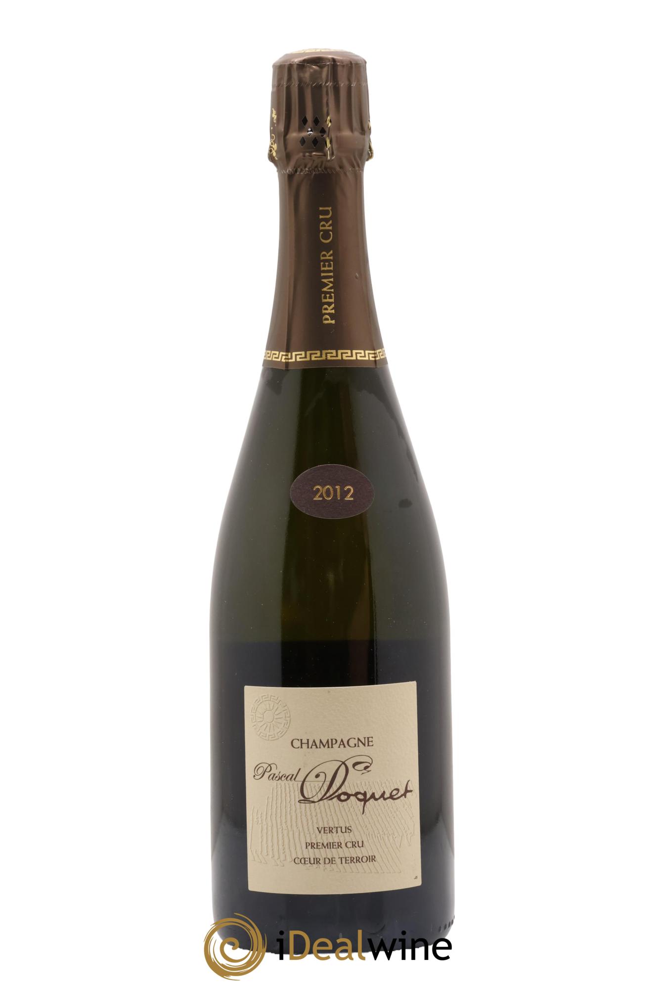 Vertus 1er Cru Extra-Brut Coeur de Terroir Pascal Doquet 2012 - Lote de 1 botella - 0