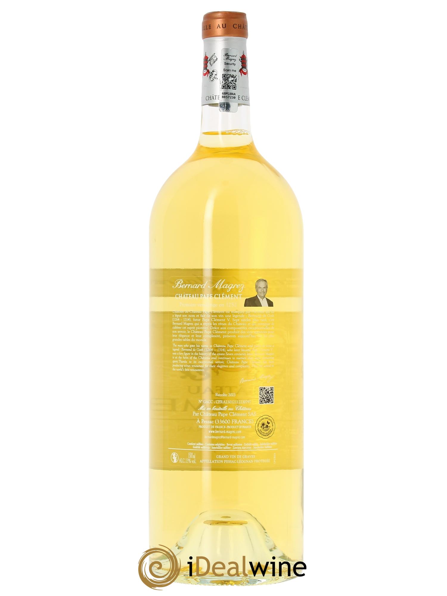 Château Pape Clément (Cassetta in legno a partire da 3 mg) 2023 - Lotto di 1 magnum - 1