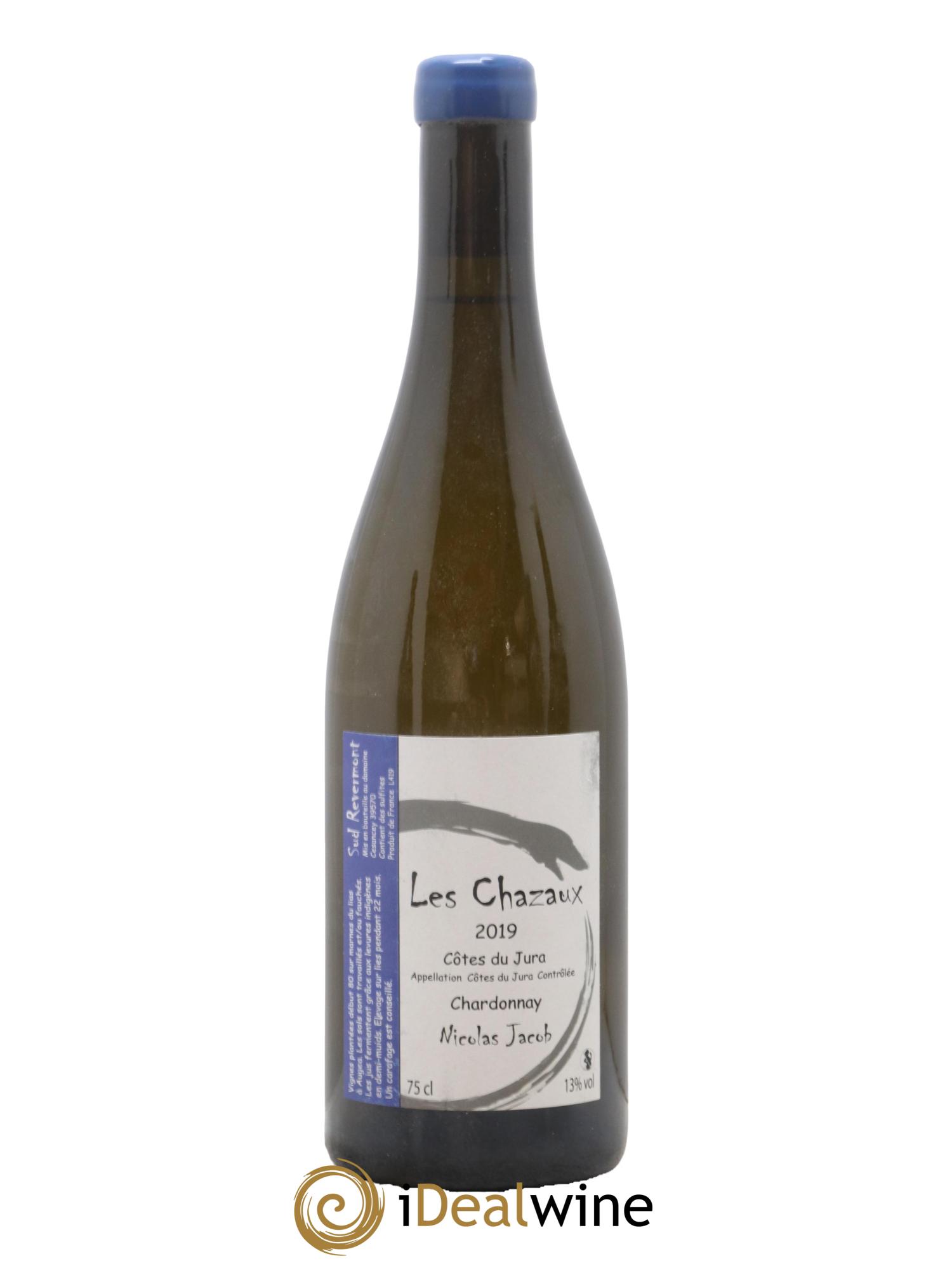 Côtes du Jura Chardonnay Les Chazaux Nicolas Jacob 2019 - Lot de 1 bouteille - 0