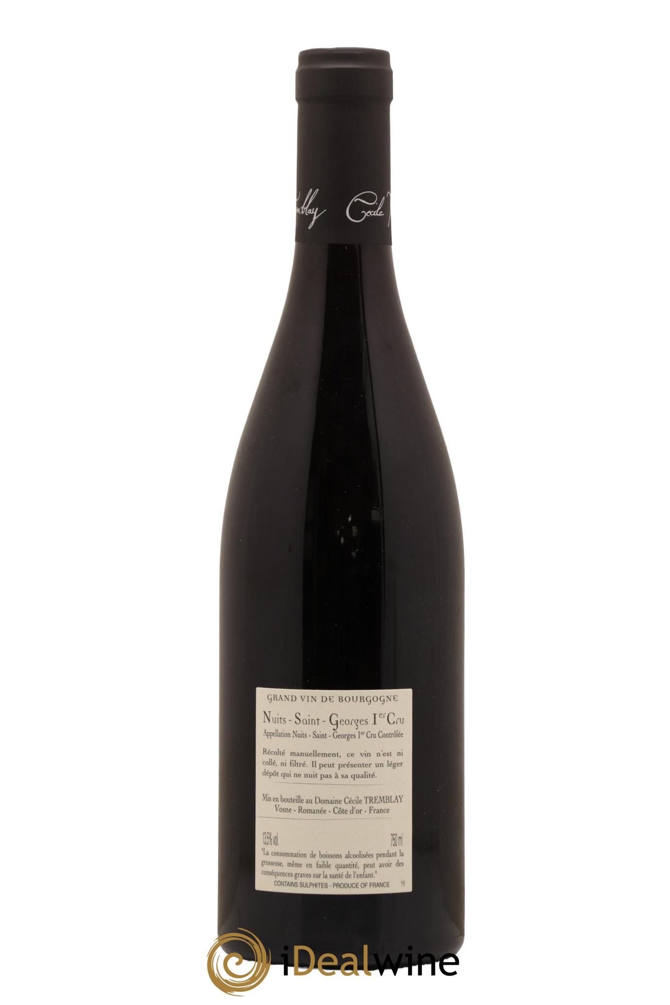 Nuits-Saint-Georges 1er Cru Les Murgers Cécile Tremblay 2019 - Posten von 1 Flasche - 1