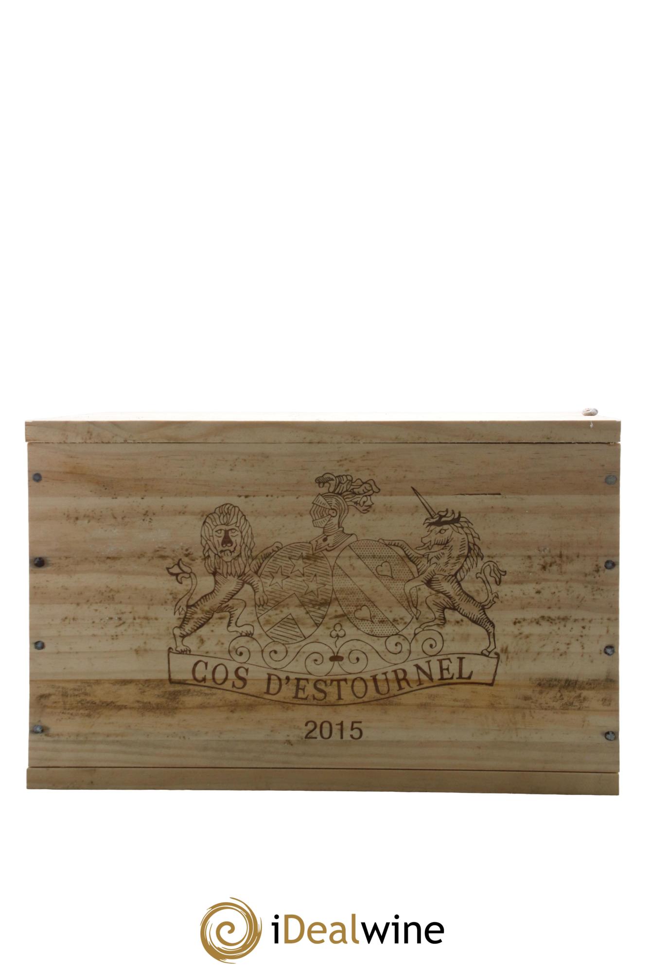 Cos d'Estournel 2ème Grand Cru Classé 2015 - Lot de 6 bouteilles - 6