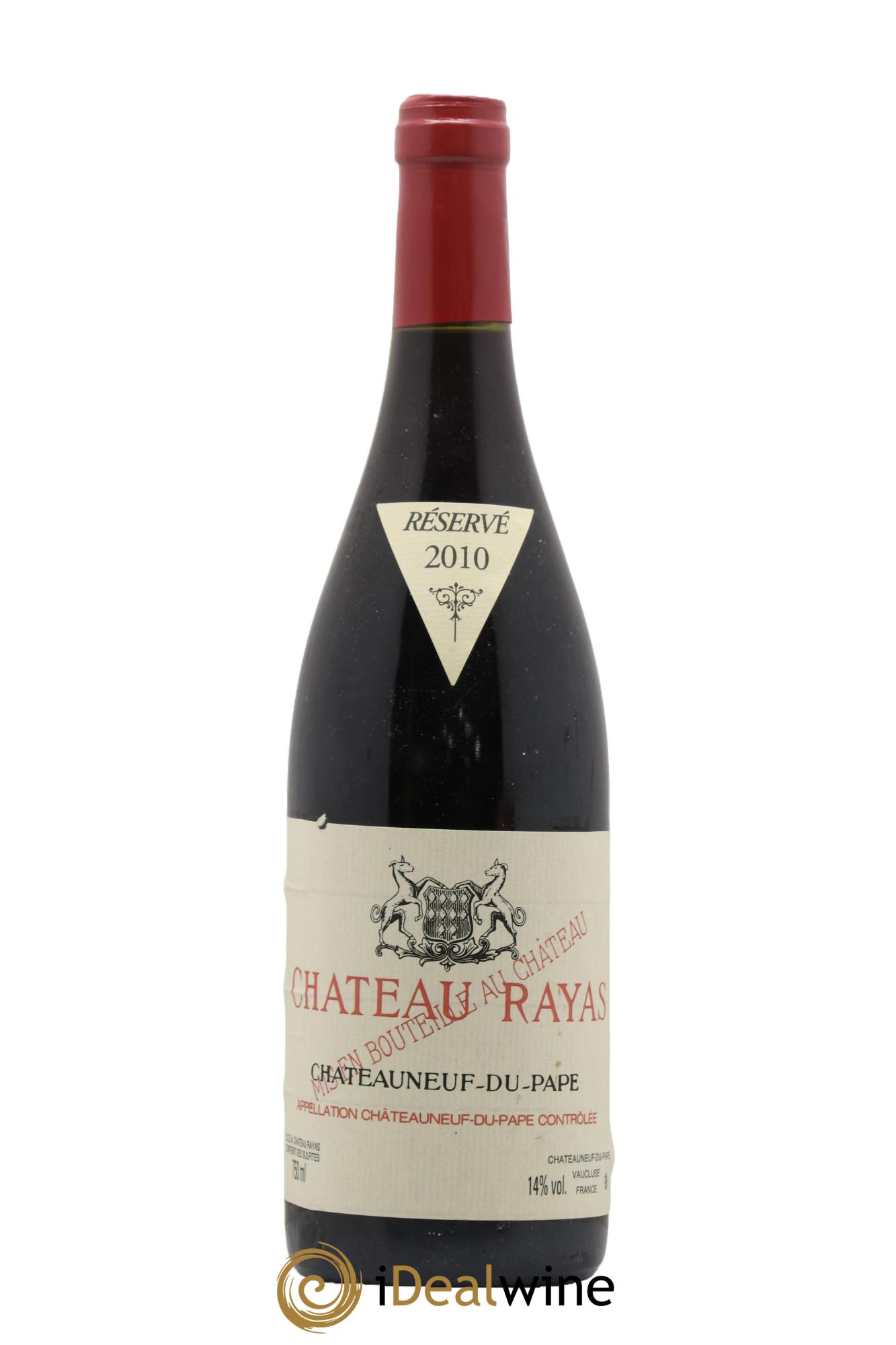 Châteauneuf-du-Pape Château Rayas Emmanuel Reynaud 2010 - Lot de 1 bouteille - 0