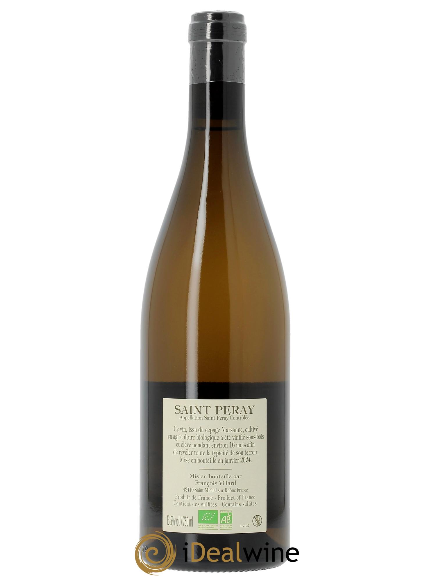 Saint-Péray Version Longue François Villard 2022 - Lot de 1 bouteille - 1