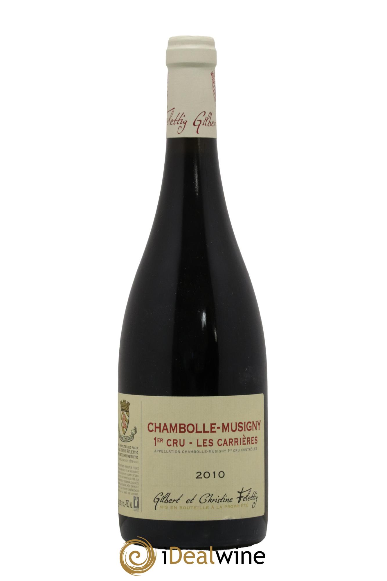 Chambolle-Musigny 1er Cru Les Carrières Felettig (Domaine) 2010 - Lot de 1 bouteille - 0