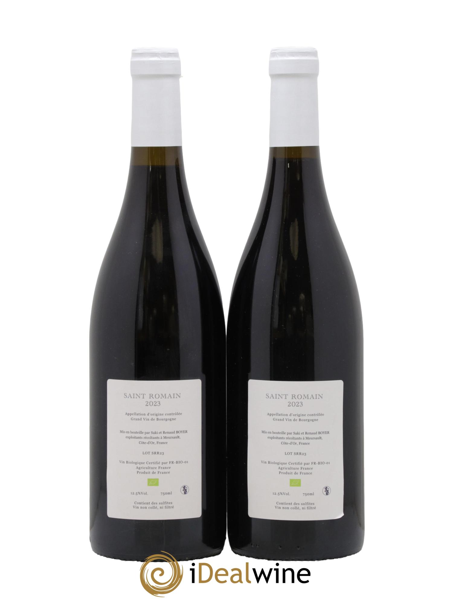 Saint-Romain Renaud Boyer 2023 - Lot de 2 bouteilles - 1