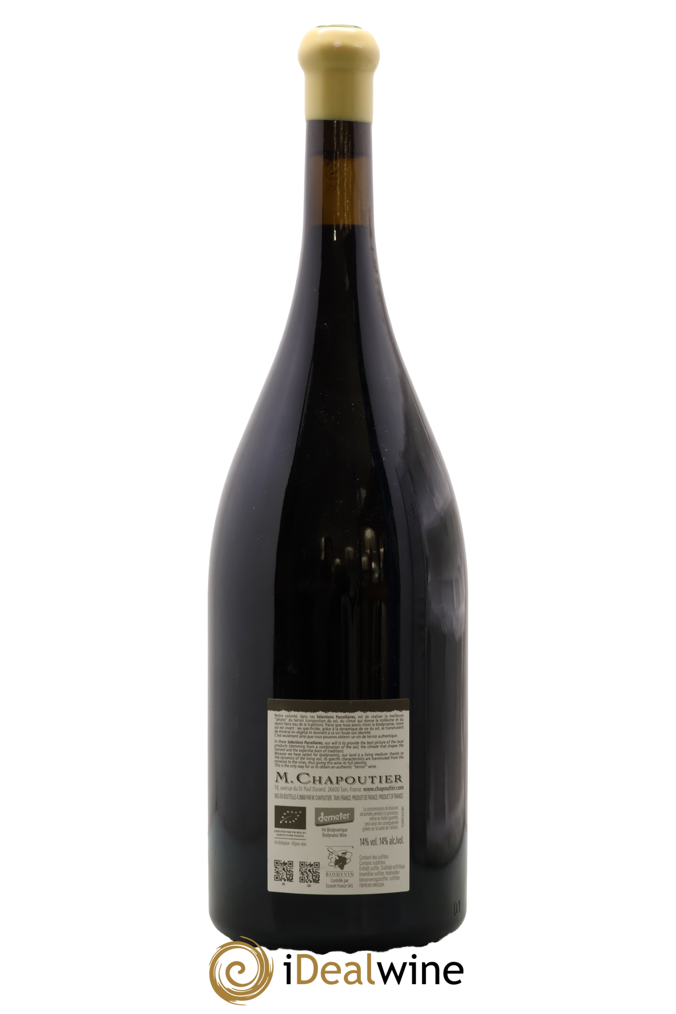 Hermitage Ermitage Les Greffieux Chapoutier 2015 - Lot de 1 magnum - 1