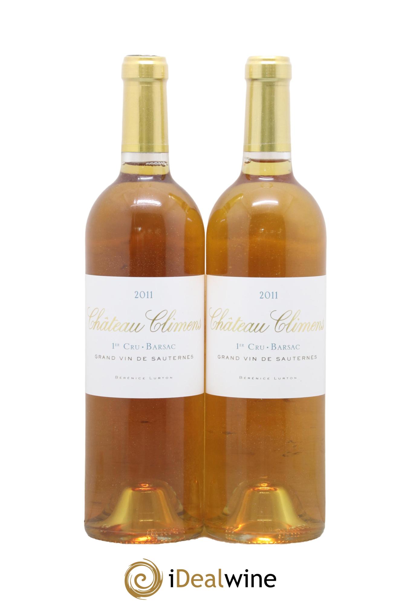 Château Climens 1er Grand Cru Classé 2011 - Lot de 2 bouteilles - 0