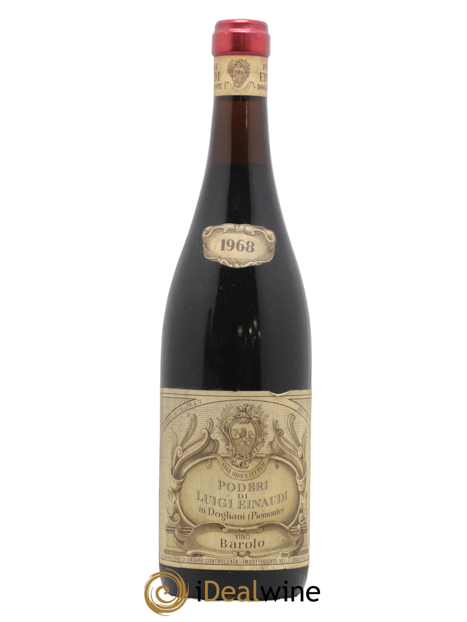 Barolo Einaudi 1968 - Lot de 1 bouteille - 0