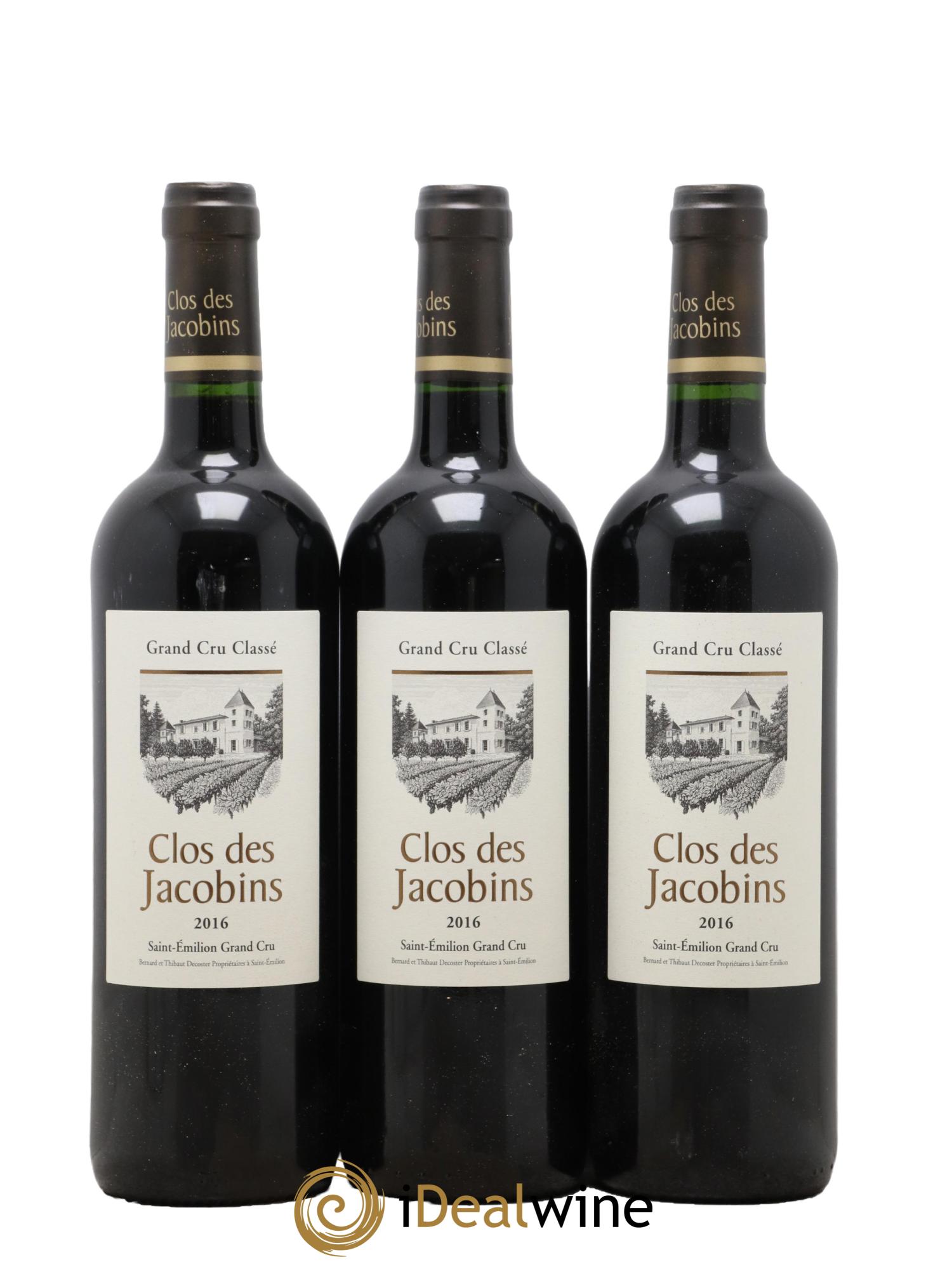Château Clos des Jacobins Grand Cru Classé 2016 - Lot de 6 bouteilles - 2