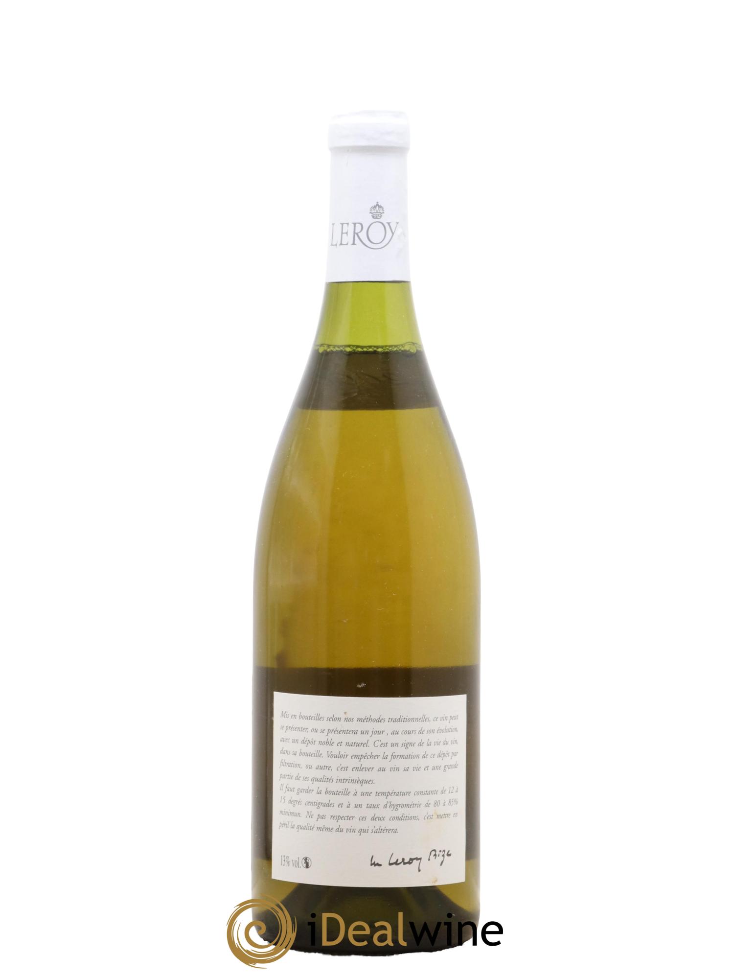 Meursault 1er Cru Perrières Leroy SA  2000 - Posten von 1 Flasche - 1