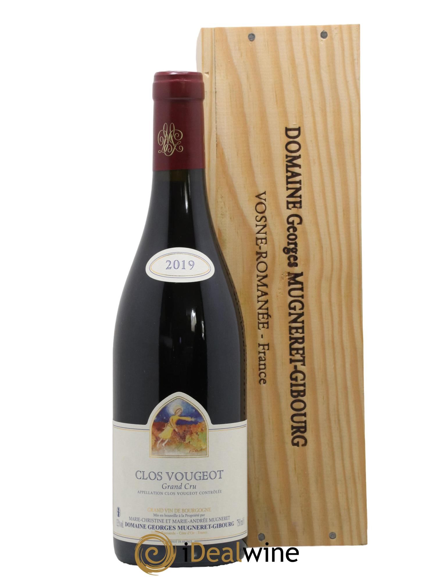 Clos de Vougeot Grand Cru Georges Mugneret-Gibourg (Domaine) 2019 - Lot de 1 bouteille - 0