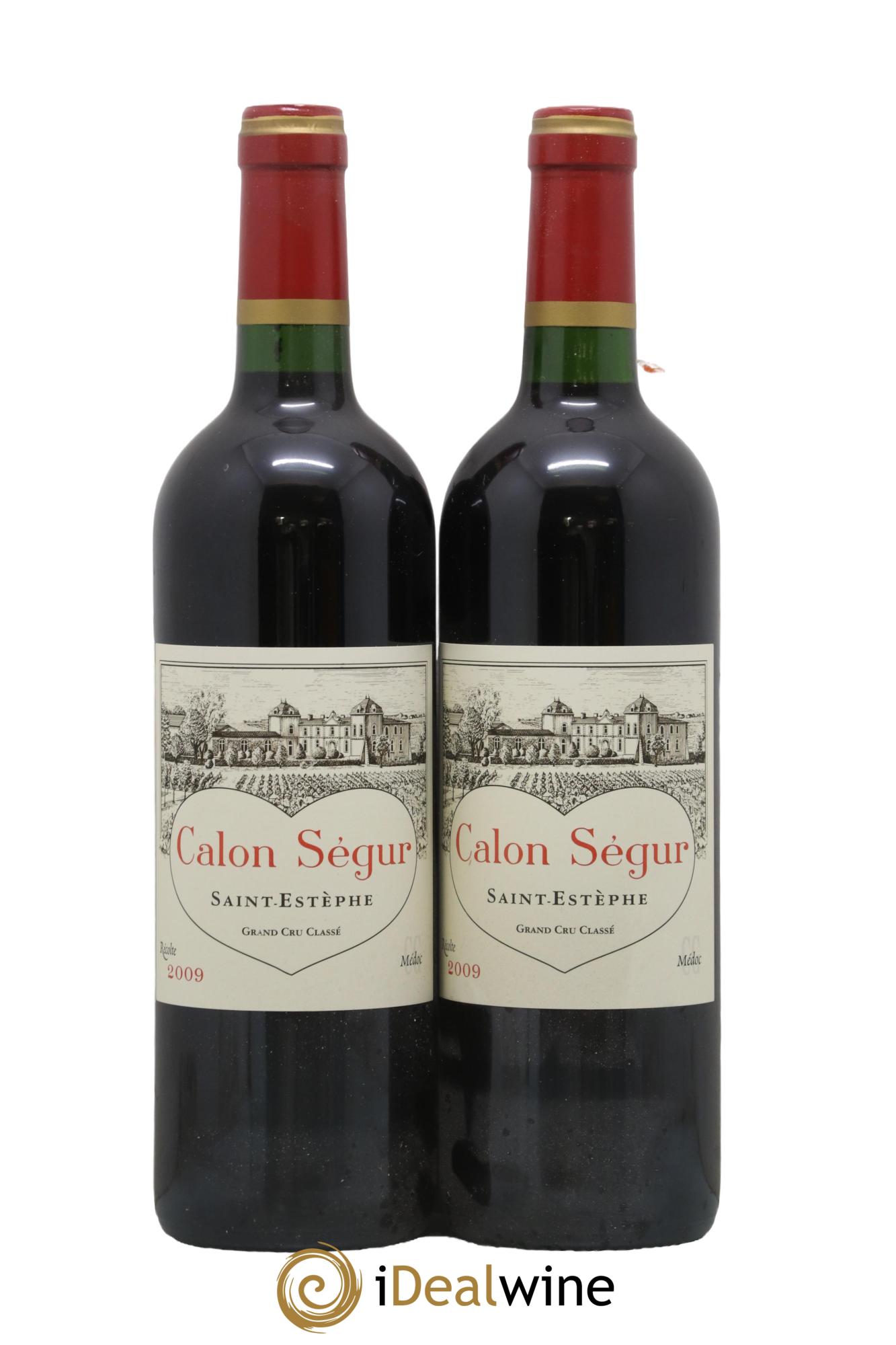 Château Calon Ségur 3ème Grand Cru Classé 2009 - Lot de 2 bouteilles - 0