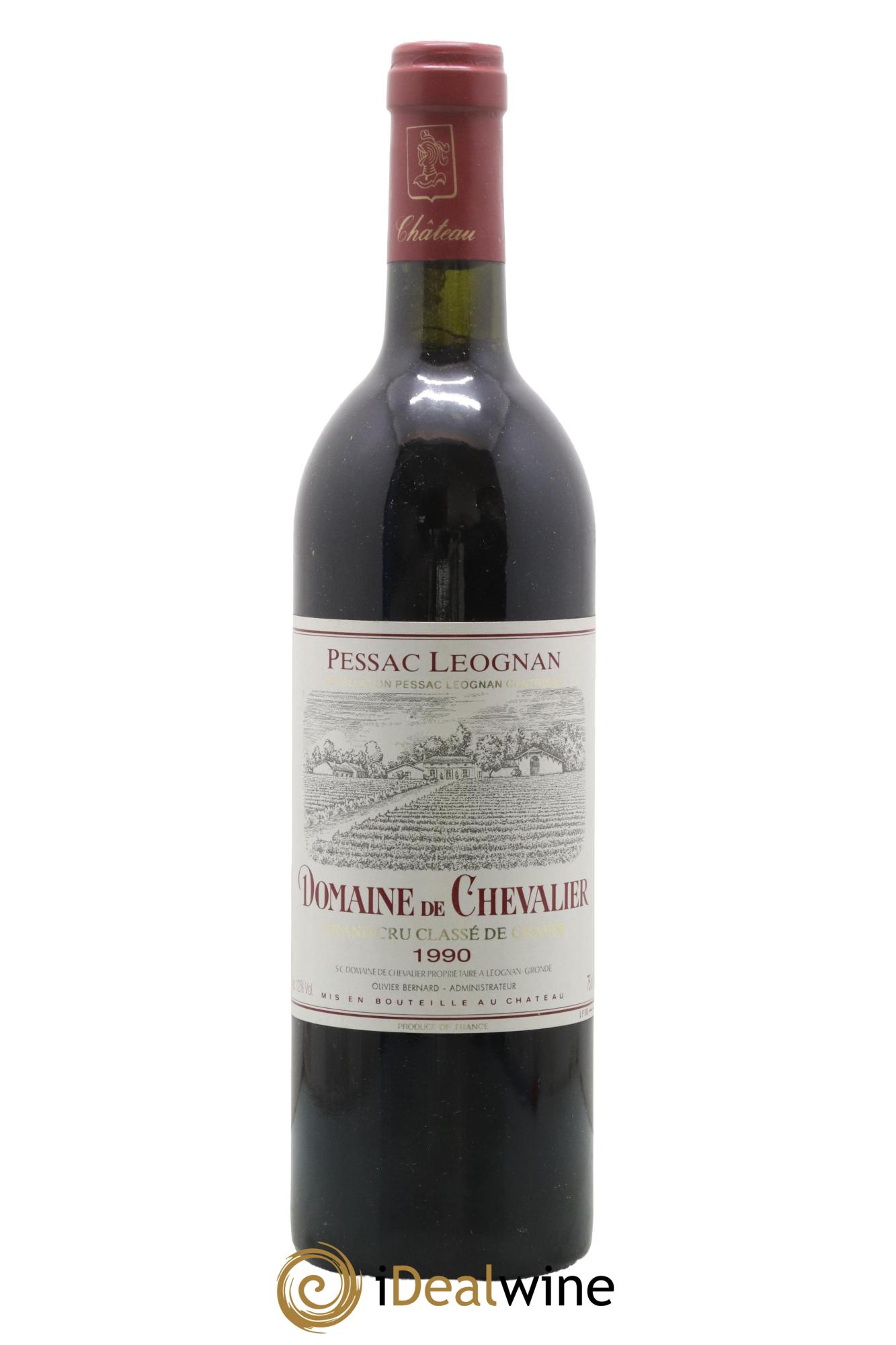 Domaine de Chevalier Cru Classé de Graves 1990 - Lot de 1 bouteille - 0