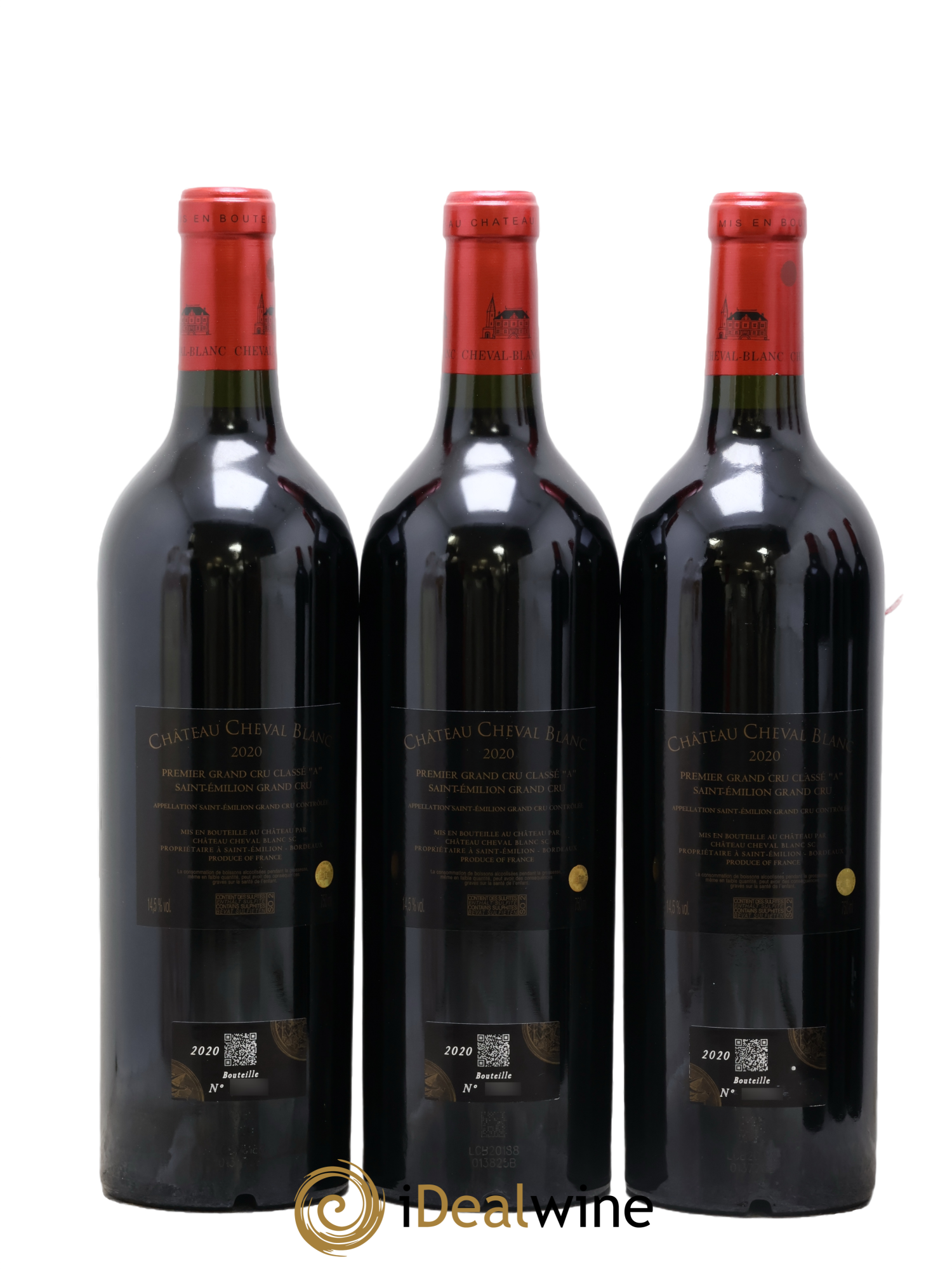 Château Cheval Blanc 1er Grand Cru Classé A 2020 - Posten von 6 Flaschen - 4