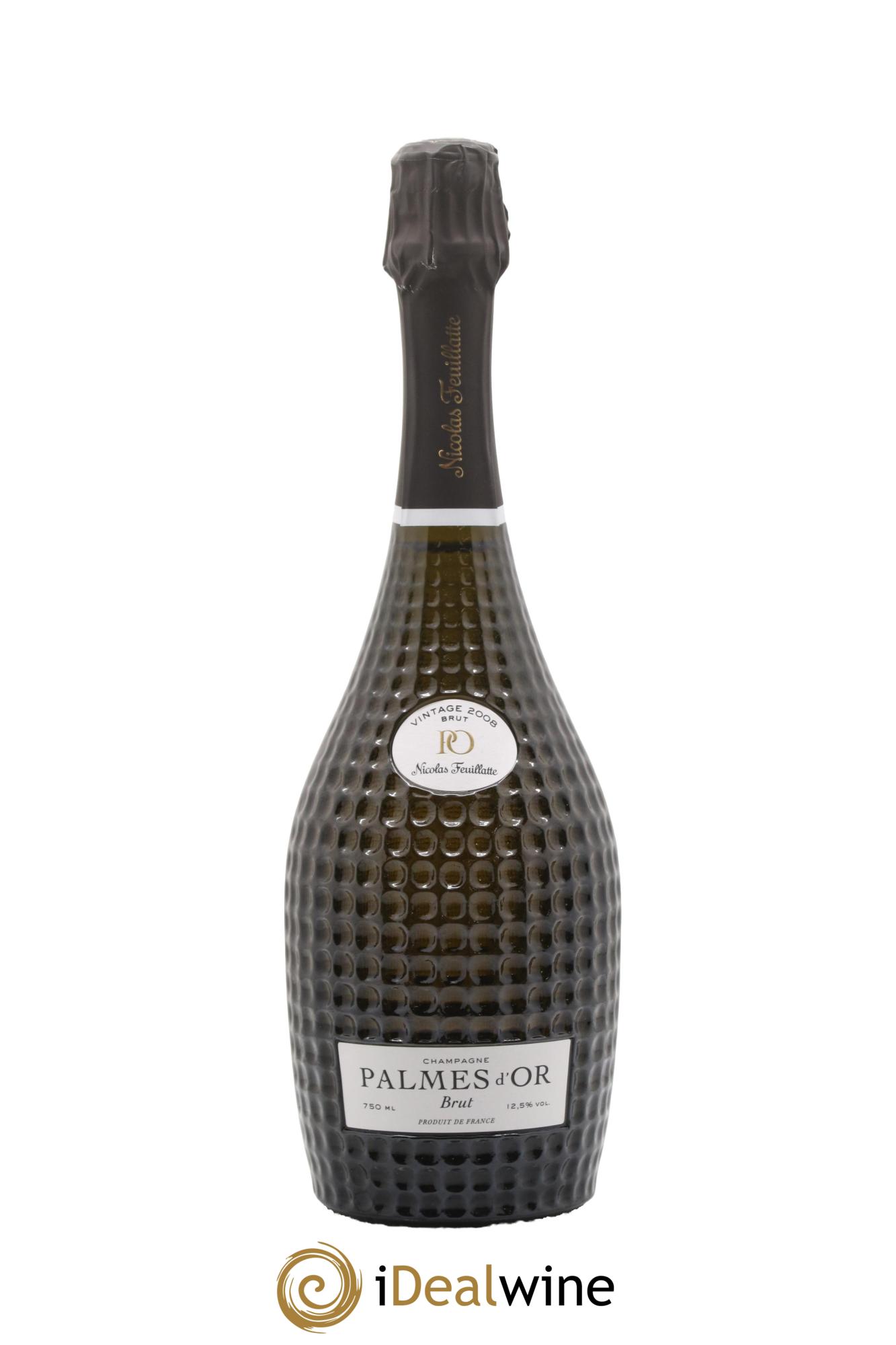 Palmes d'Or Brut Nicolas Feuillatte 2008 - Lot de 1 bouteille - 0