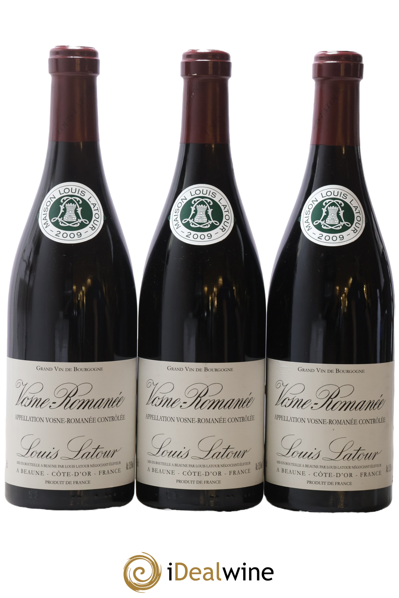 Vosne-Romanée Louis Latour 2009 - Lot of 3 bottles - 0