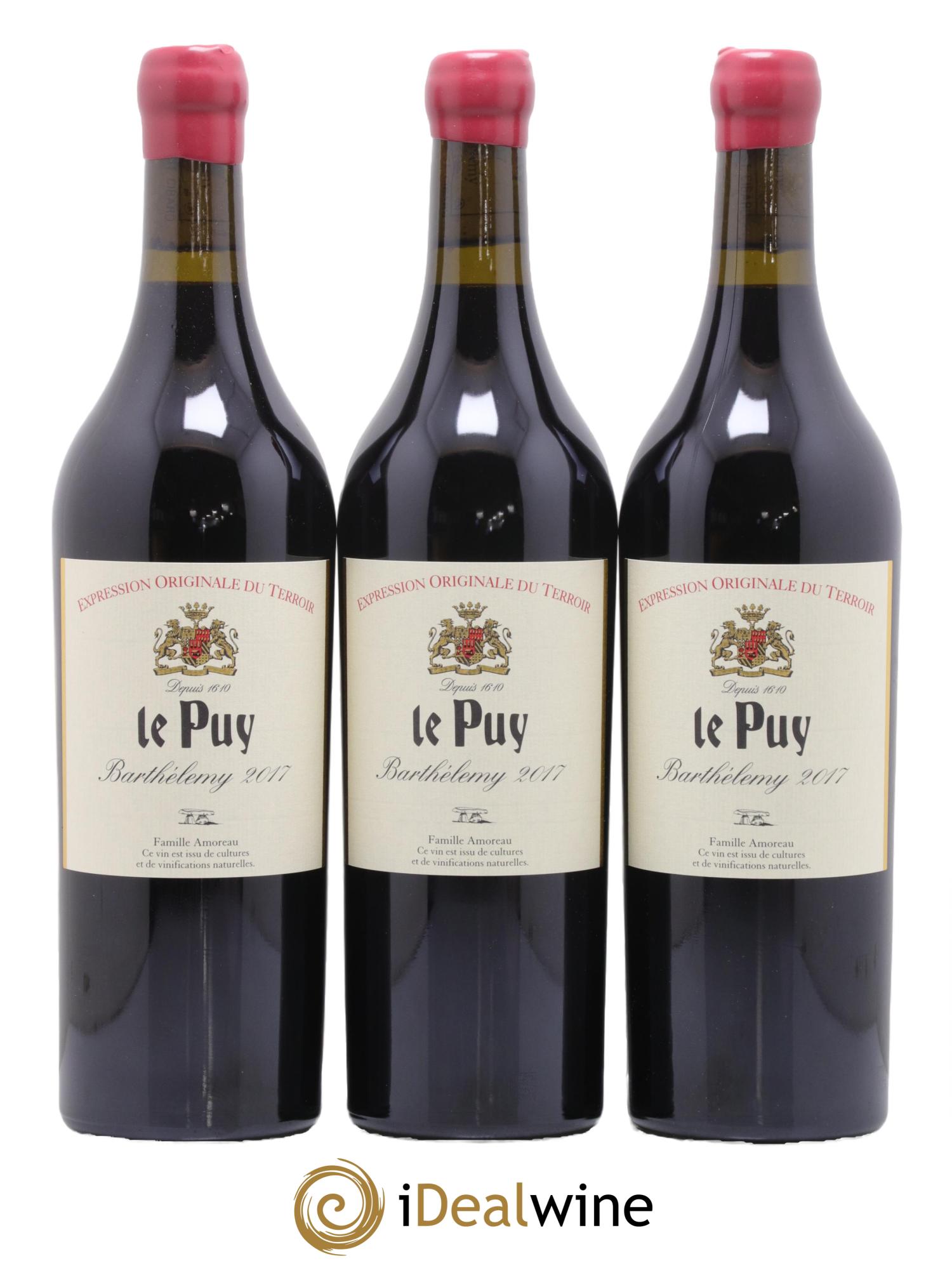 Le Puy - Cuvée Barthélemy 2017 - Lot de 12 bouteilles - 4