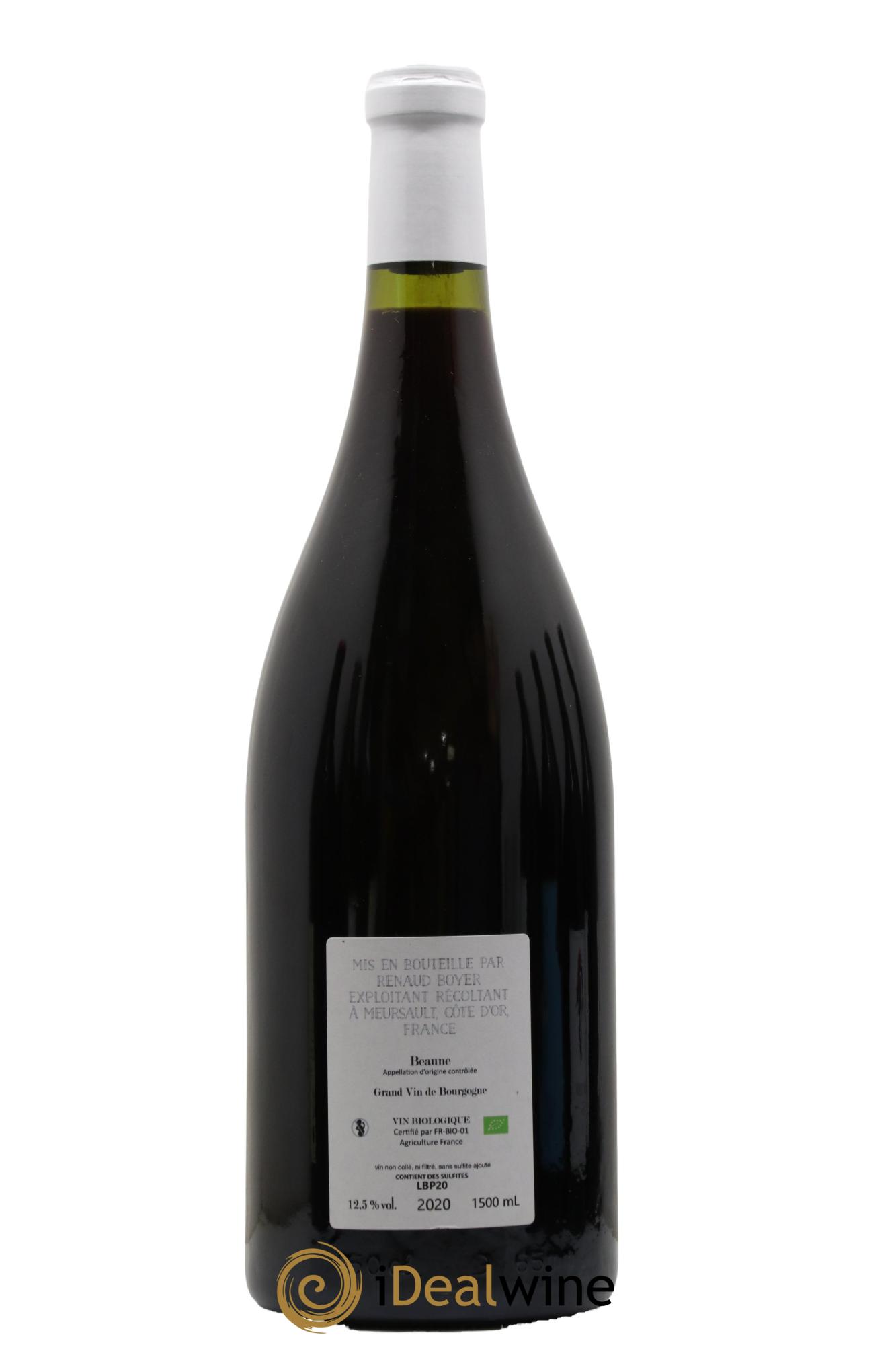 Beaune Les Prévolles Renaud Boyer 2020 - Lot de 1 magnum - 1