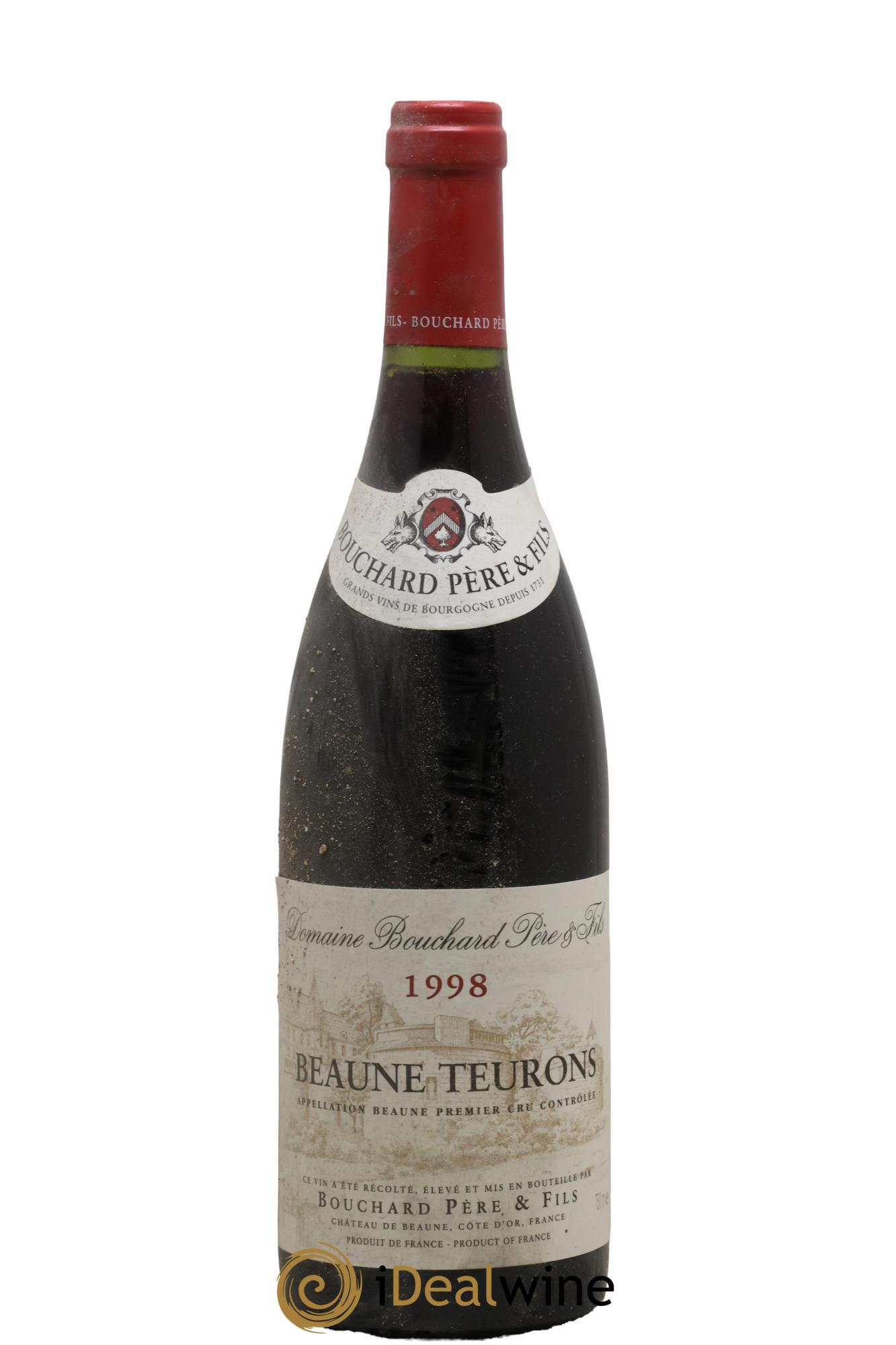 Beaune 1er Cru Teurons Bouchard Père & Fils 1998 - Lotto di 1 bottiglia - 0