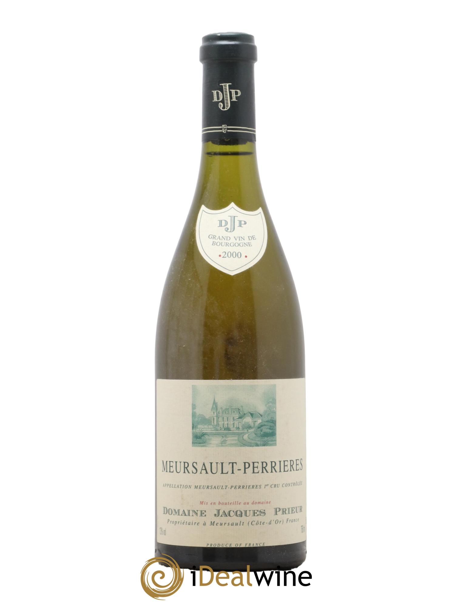 Meursault 1er Cru Perrières Jacques Prieur (Domaine) 2000 - Lot de 1 bouteille - 0