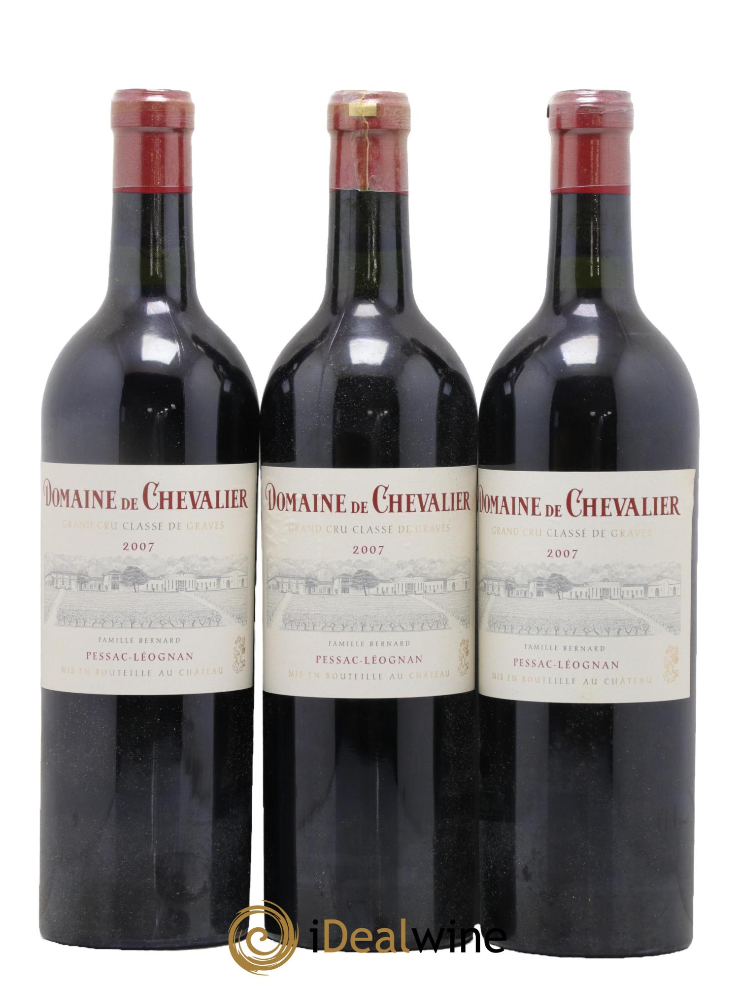 Domaine de Chevalier Cru Classé de Graves 2007 - Lot de 12 bouteilles - 3