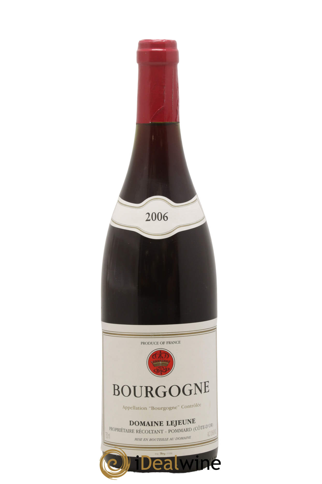 Bourgogne Domaine Lejeune 2006 - Lot de 1 bouteille - 0
