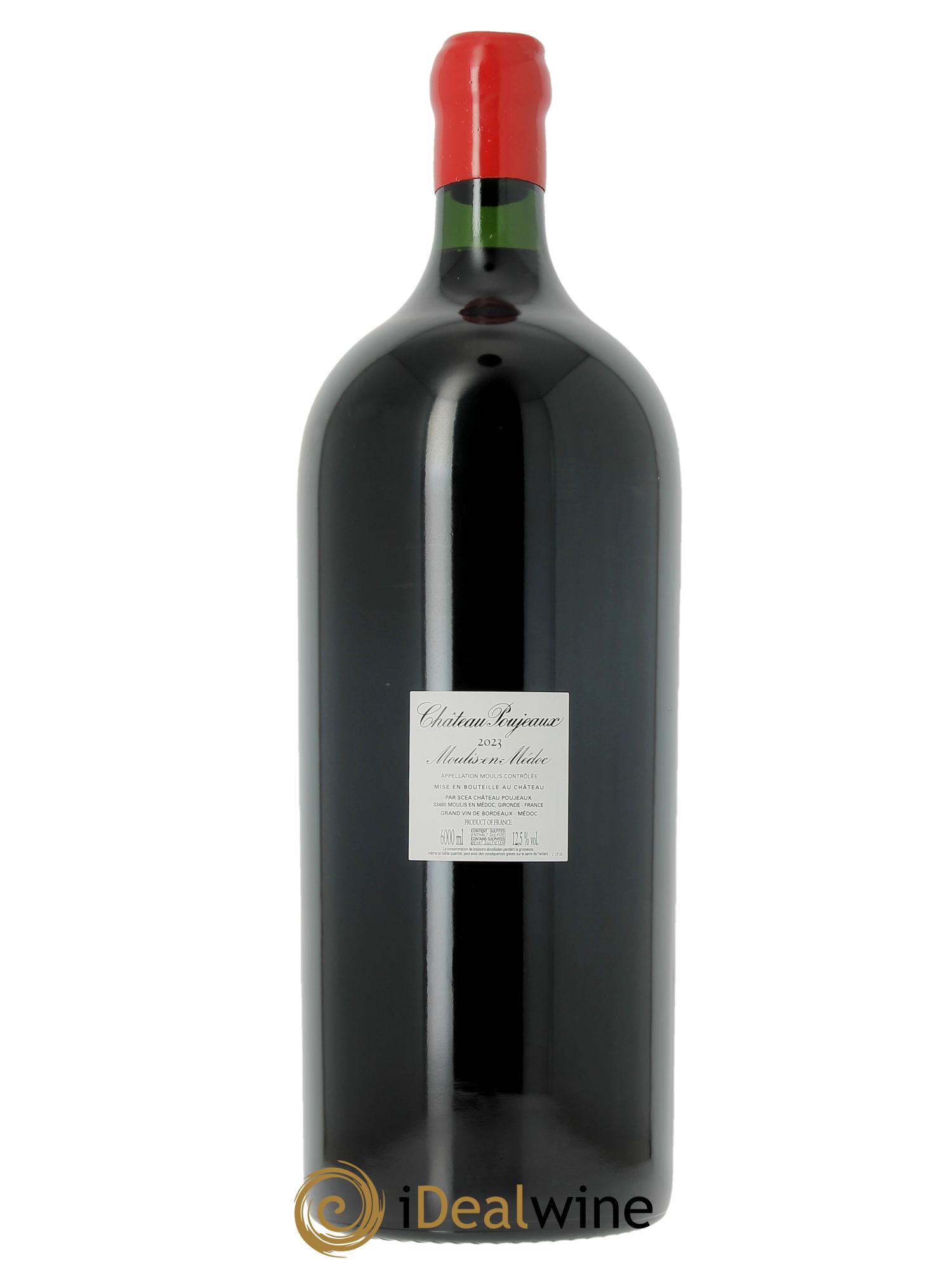 Château Poujeaux 2023 - Lotto di 1 mathusalem - 2