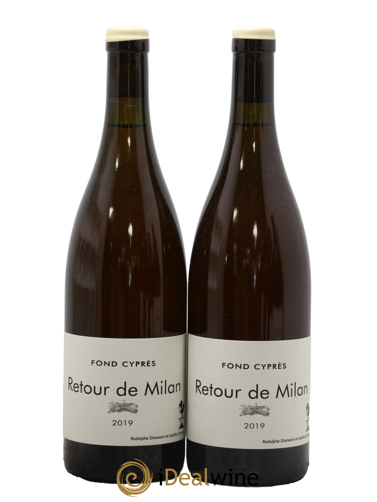 Vin de France Retour de Milan Fond Cyprès 2019 - Lot de 2 bouteilles - 0