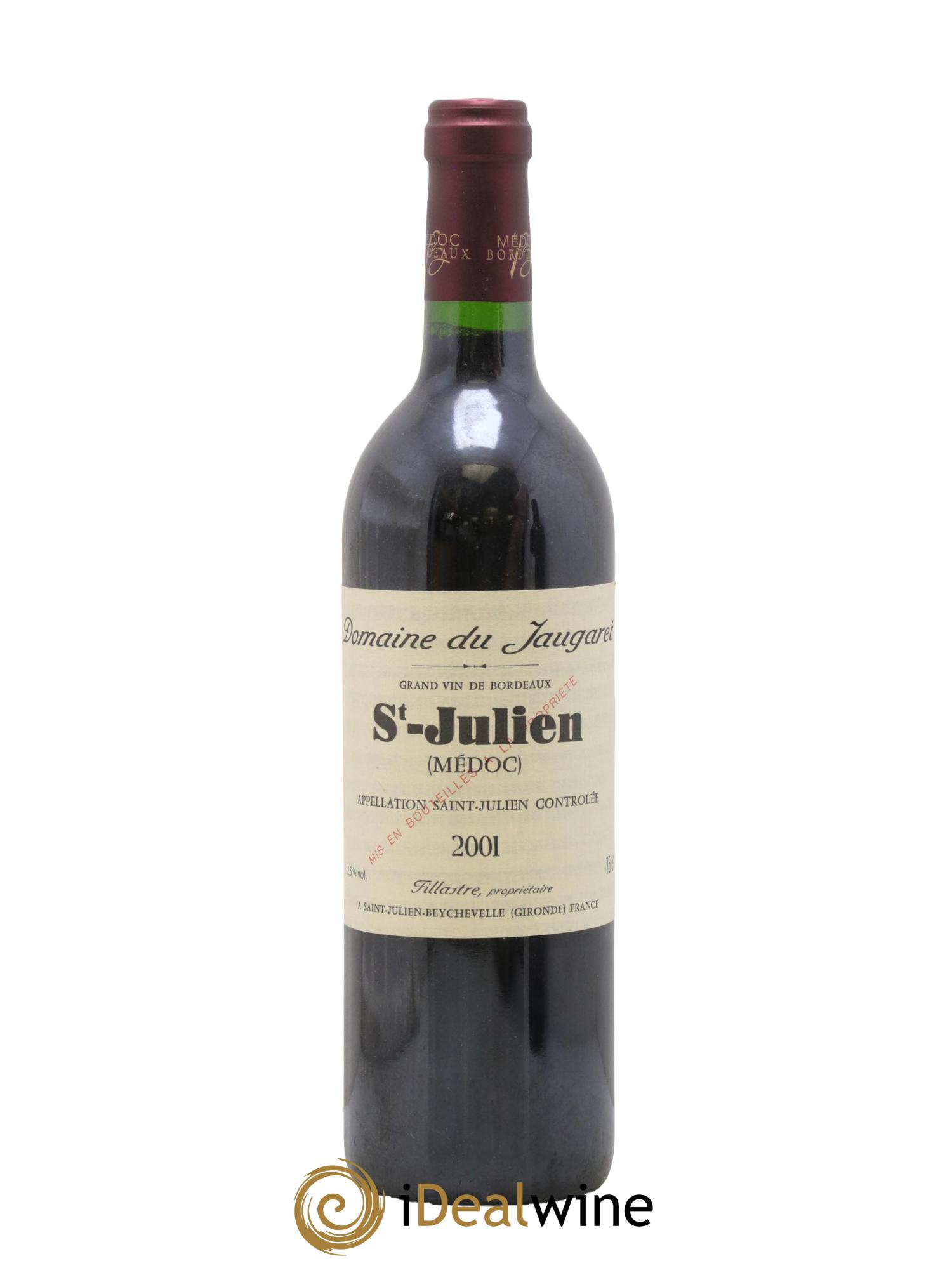 Domaine du Jaugaret 2001 - Posten von 1 Flasche - 0