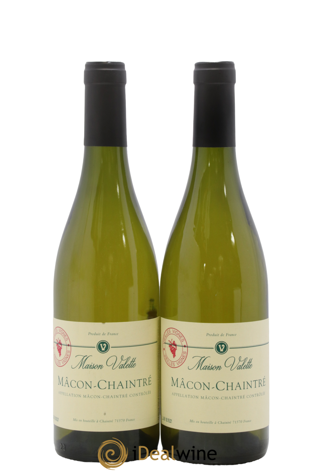 Mâcon Chaintré Vieilles Vignes Valette (Domaine) - Lot de 2 bouteilles - 0