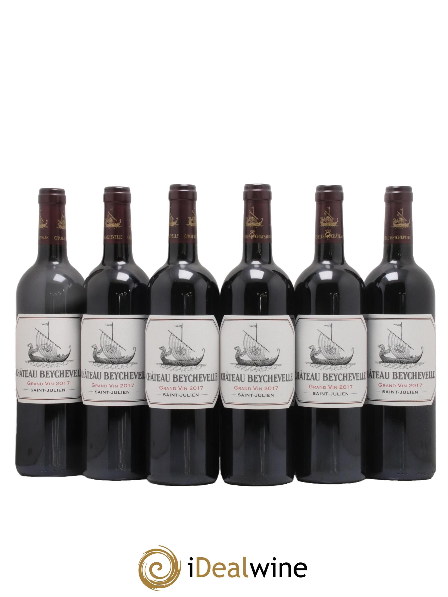 Château Beychevelle 4ème Grand Cru Classé  2017 - Lot of 6 bottles - 0