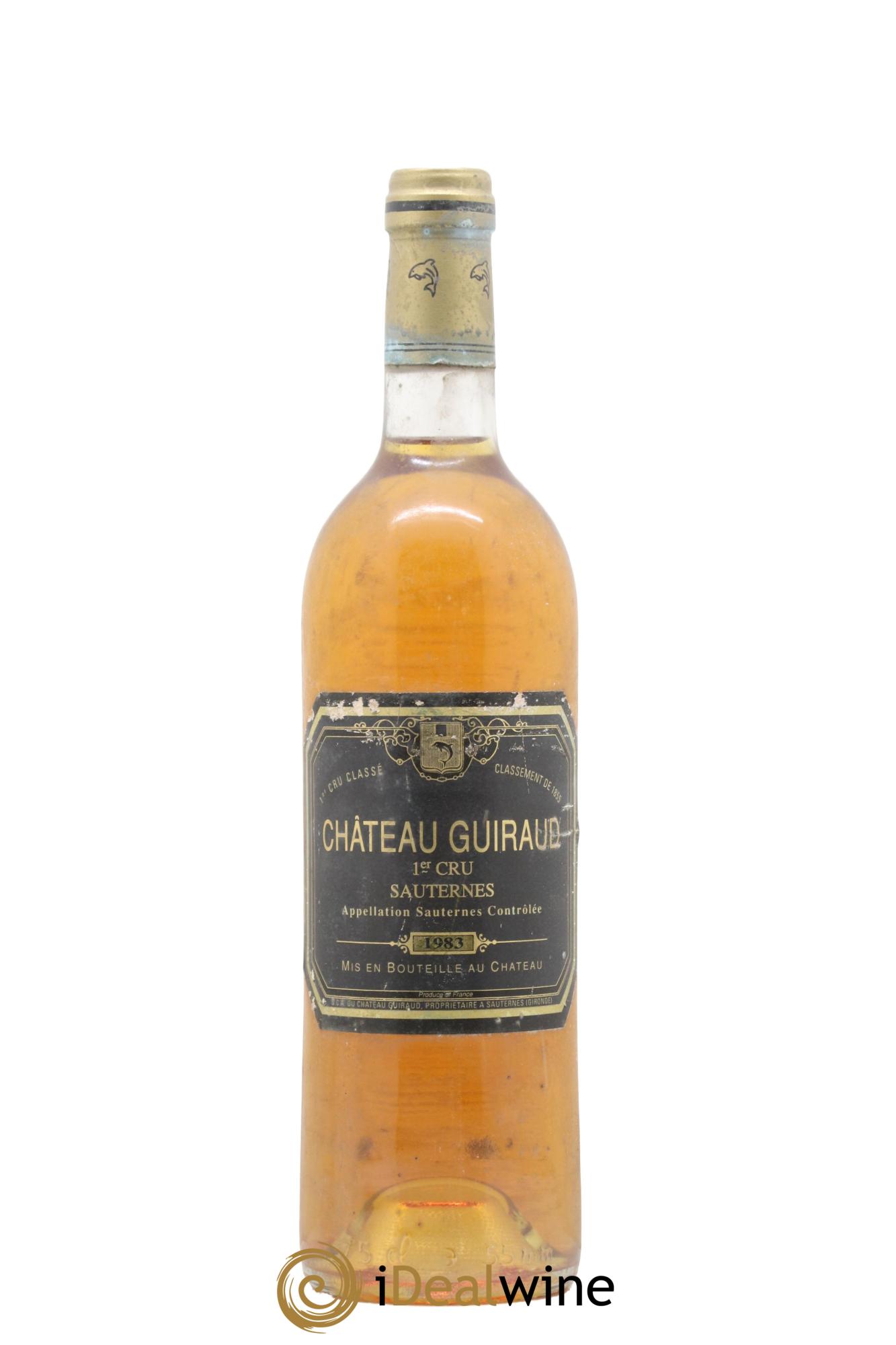 Château Guiraud 1er Grand Cru Classé 1983 - Lot de 1 bouteille - 0