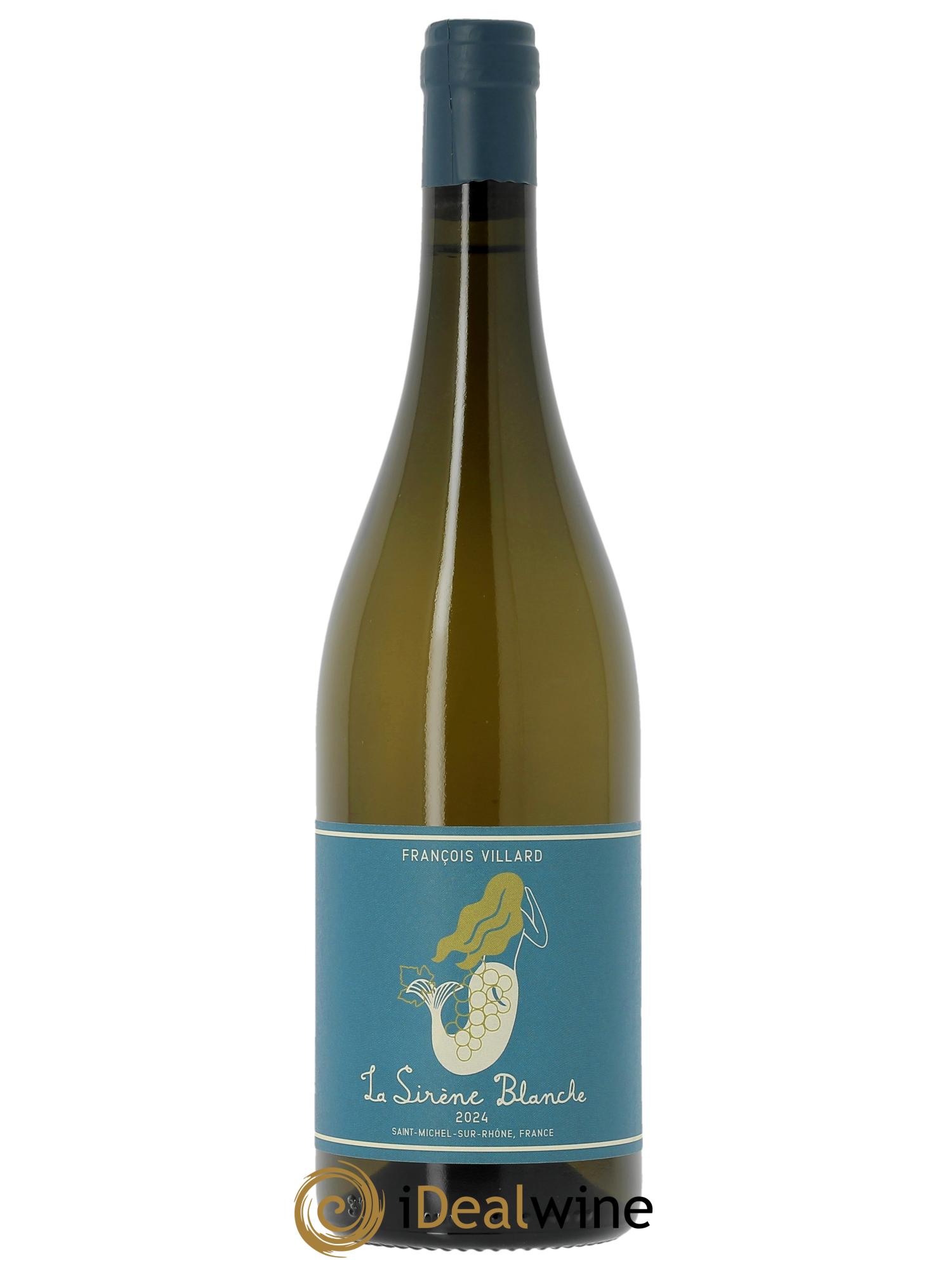 IGP Collines rhodaniennes La Sirène blanche François Villard  2024 - Lot of 1 bottle - 0