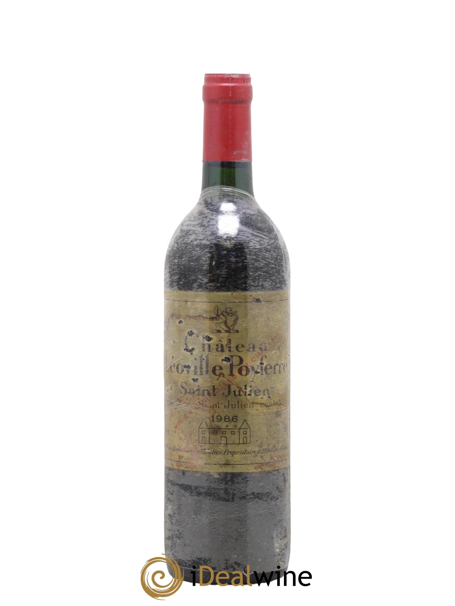 Château Léoville Poyferré 2ème Grand Cru Classé 1986 - Lot of 1 bottle - 0
