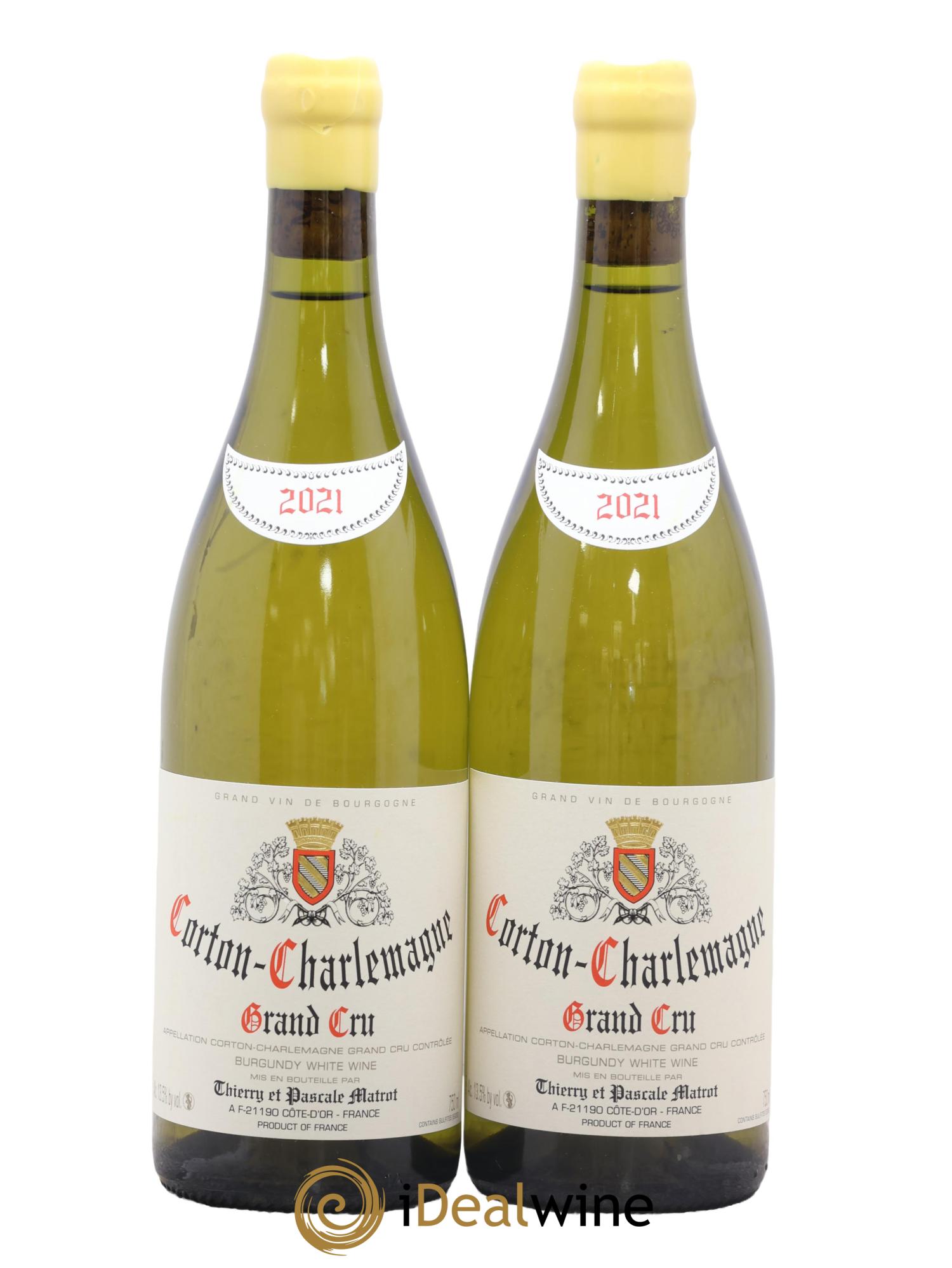 Corton-Charlemagne Grand Cru Matrot (Domaine) 2021 - Posten von 2 Flaschen - 0