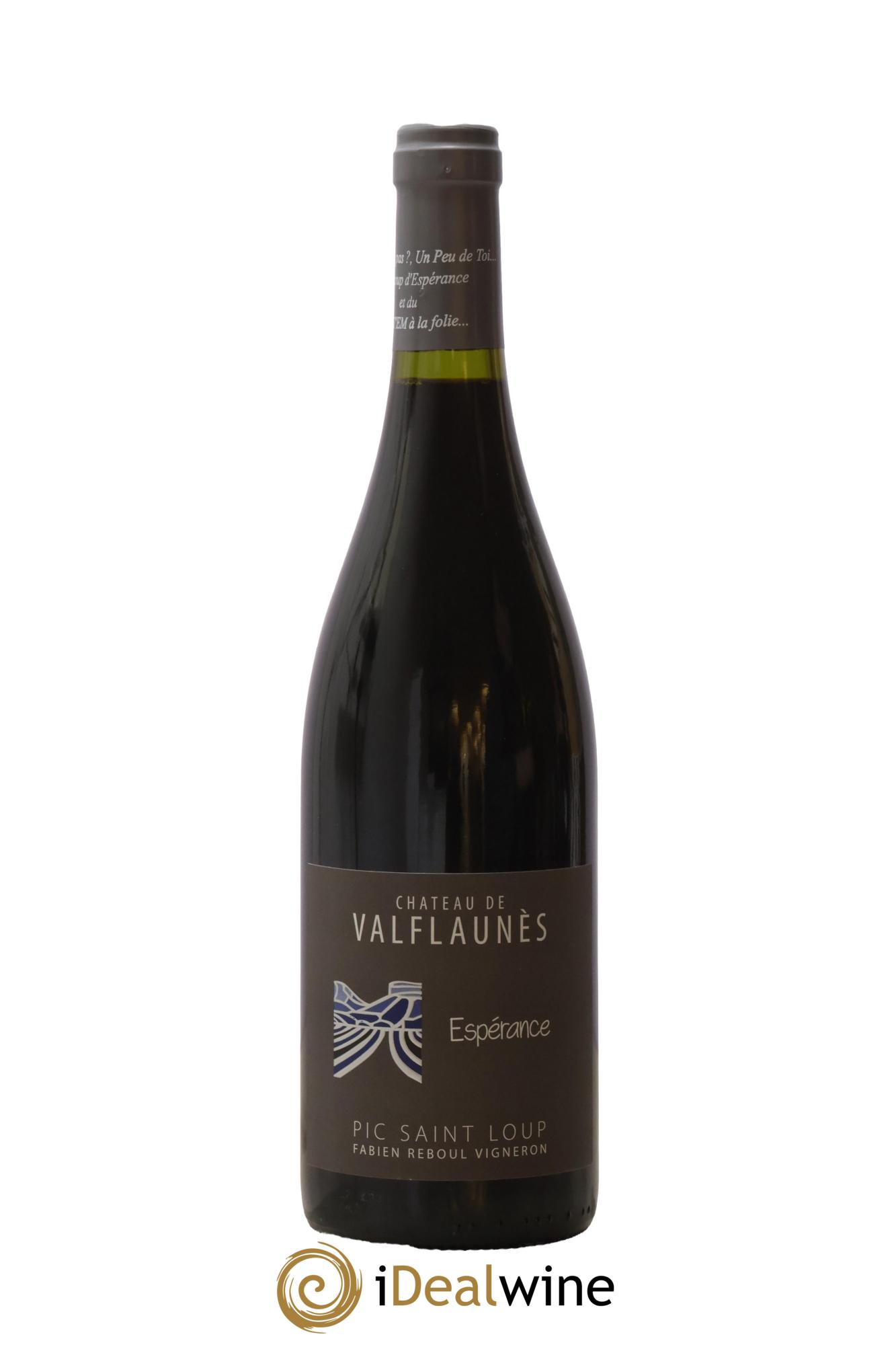 Pic Saint-Loup Espérance Château de Valflaunès 2020 - Lot of 1 bottle - 0
