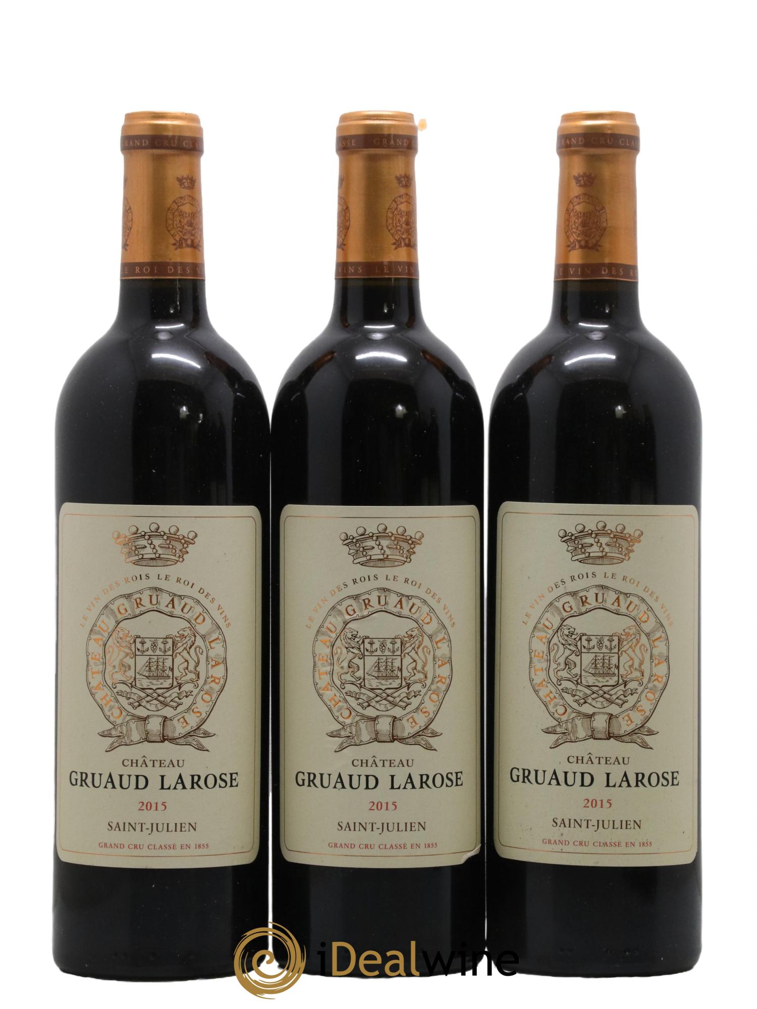 Château Gruaud Larose 2ème Grand Cru Classé  2015 - Posten von 6 Flaschen - 2