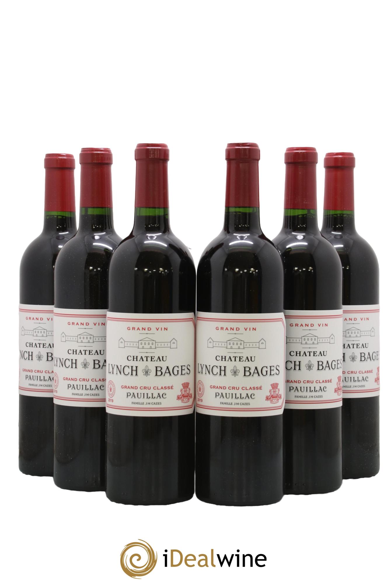 Château Lynch Bages 5ème Grand Cru Classé 2019 - Lot de 6 bouteilles - 0