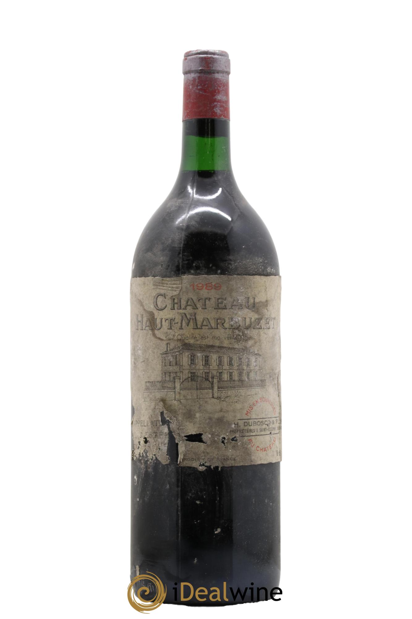 Château Haut Marbuzet 1989 - Lot de 1 magnum - 0