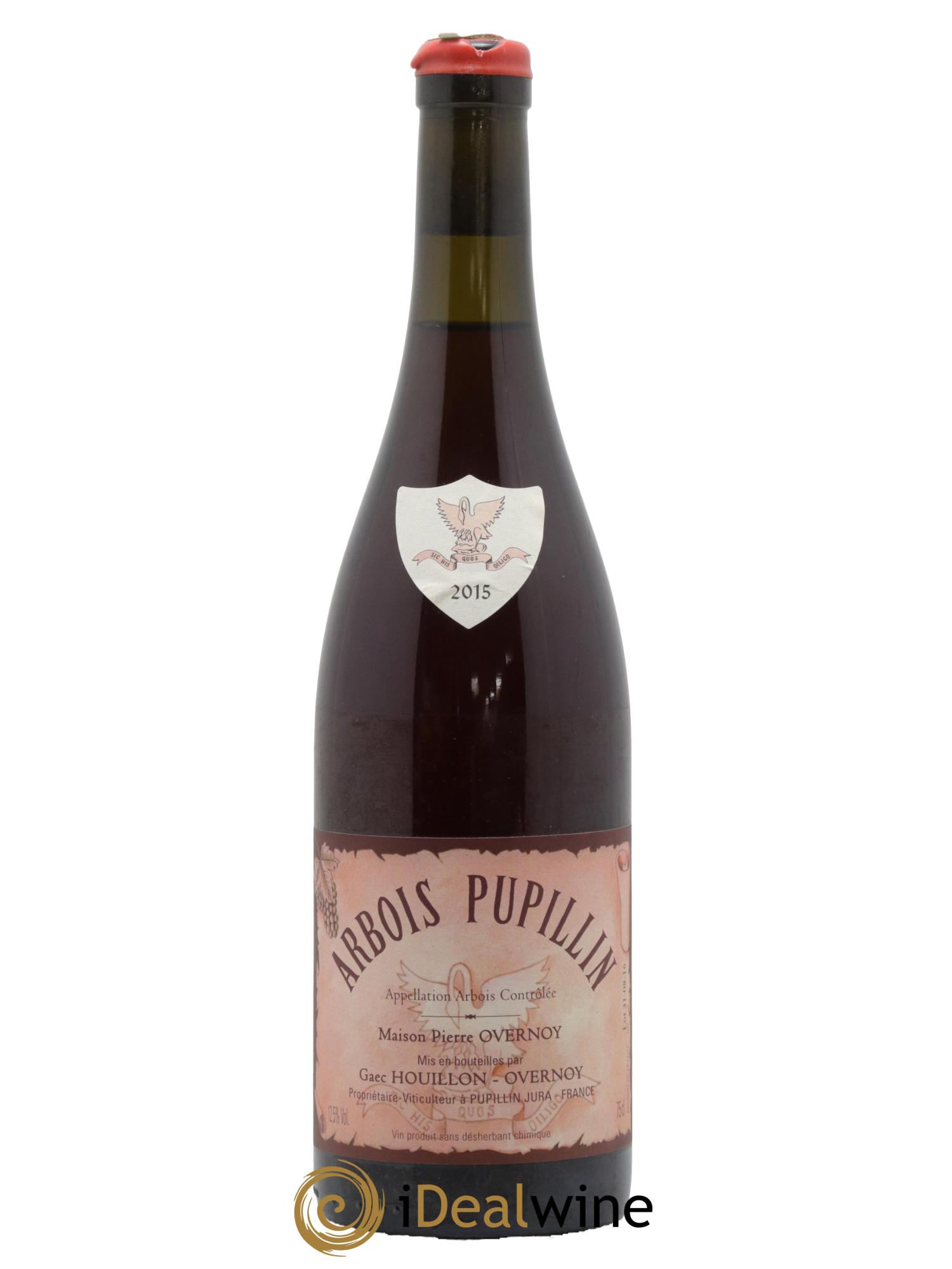 Arbois-Pupillin Poulsard (cire rouge) Overnoy-Houillon (Domaine) 2015 - Lotto di 1 bottiglia - 0