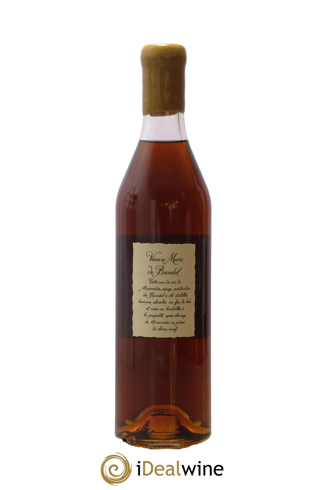 Divers Vieux Marc de Bandol Mourvèdre Château de Pibarnon 1992 - Lot de 1 bouteille - 1