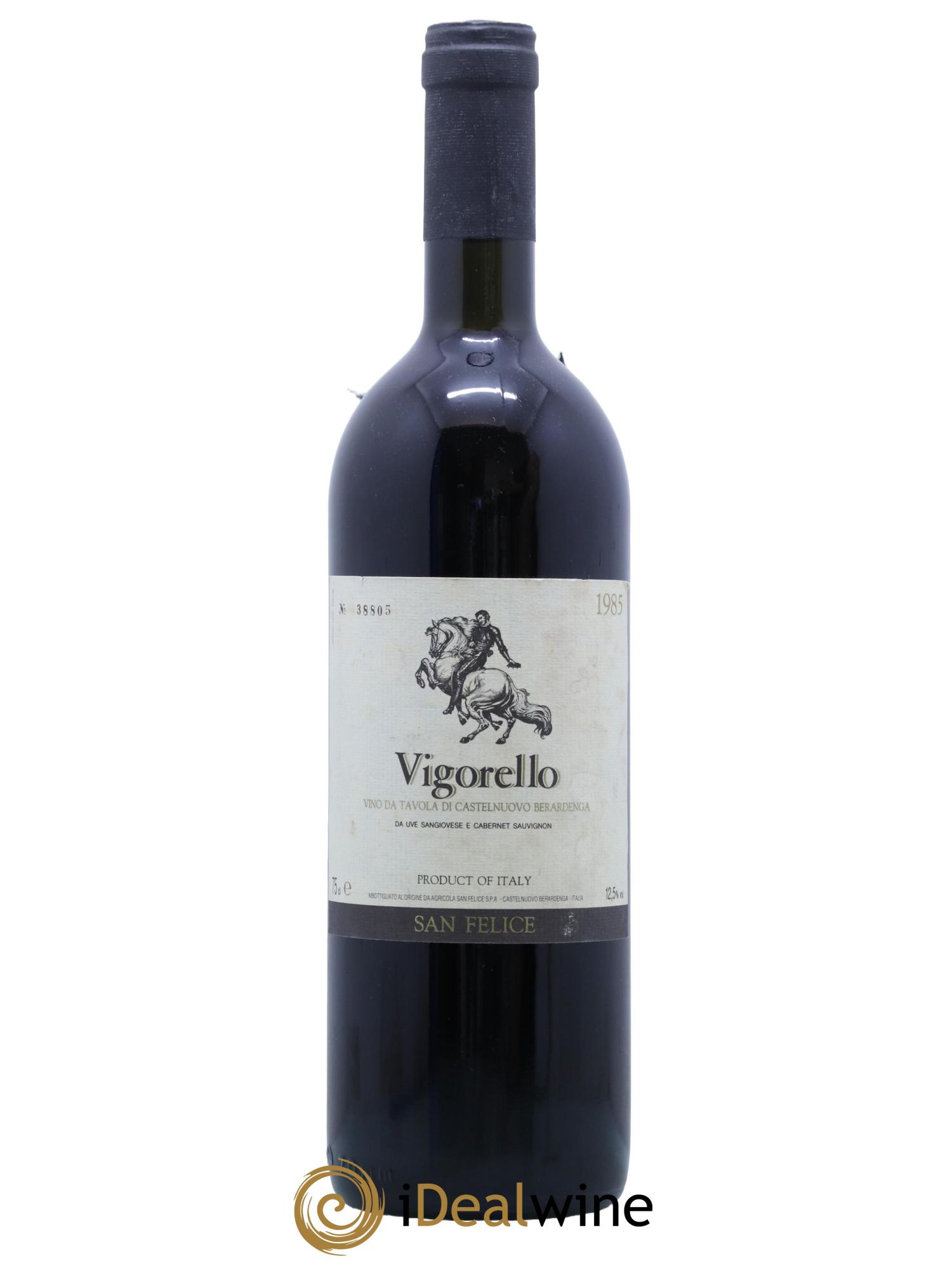 Italie Vino da Tavola Vigorello San Felice 1985 - Lot de 1 bouteille - 0