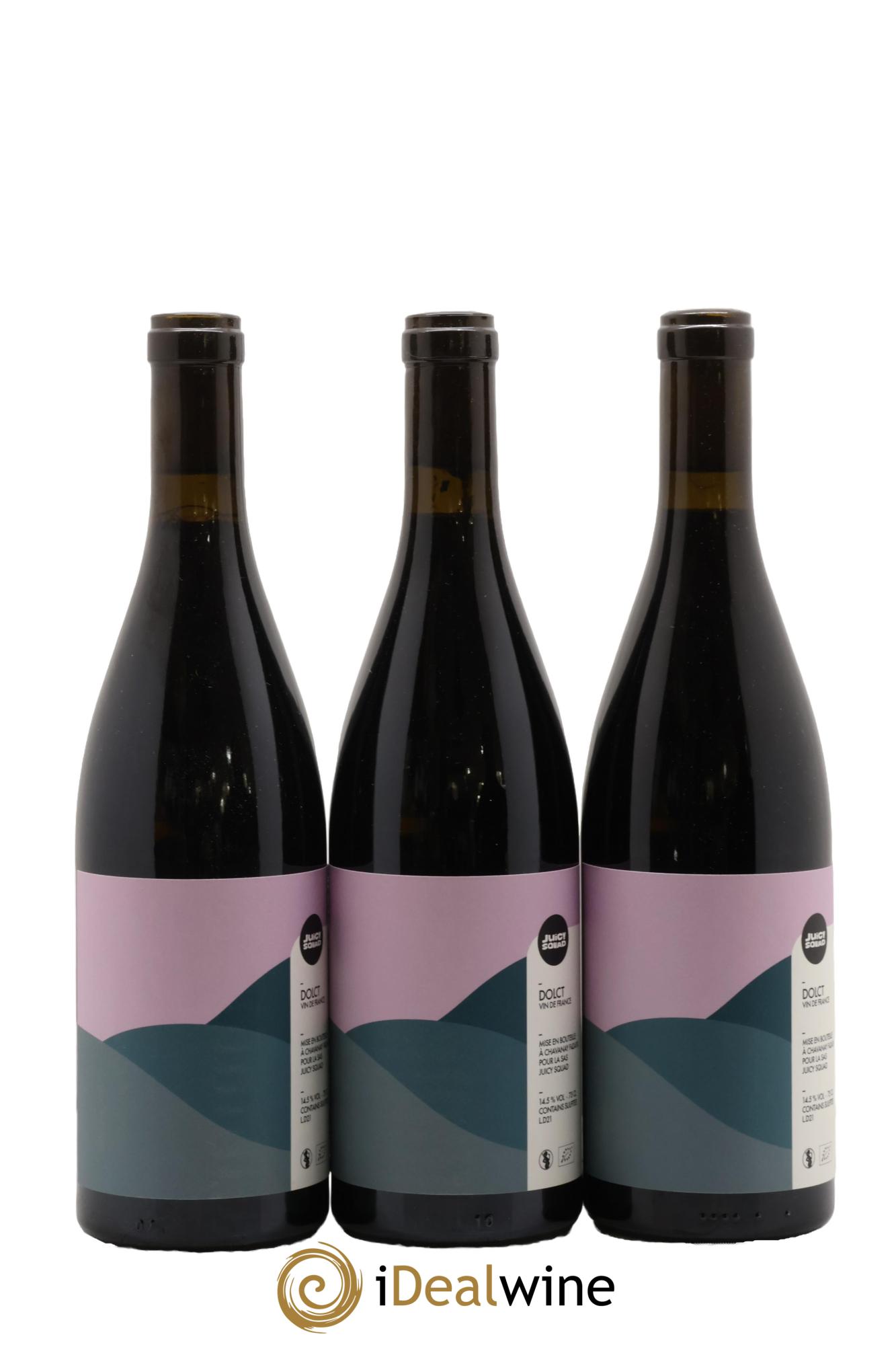 Vin de France DOLCT Juicy Squad Thibaud Capellaro 2021 - Lot de 3 bouteilles - 0