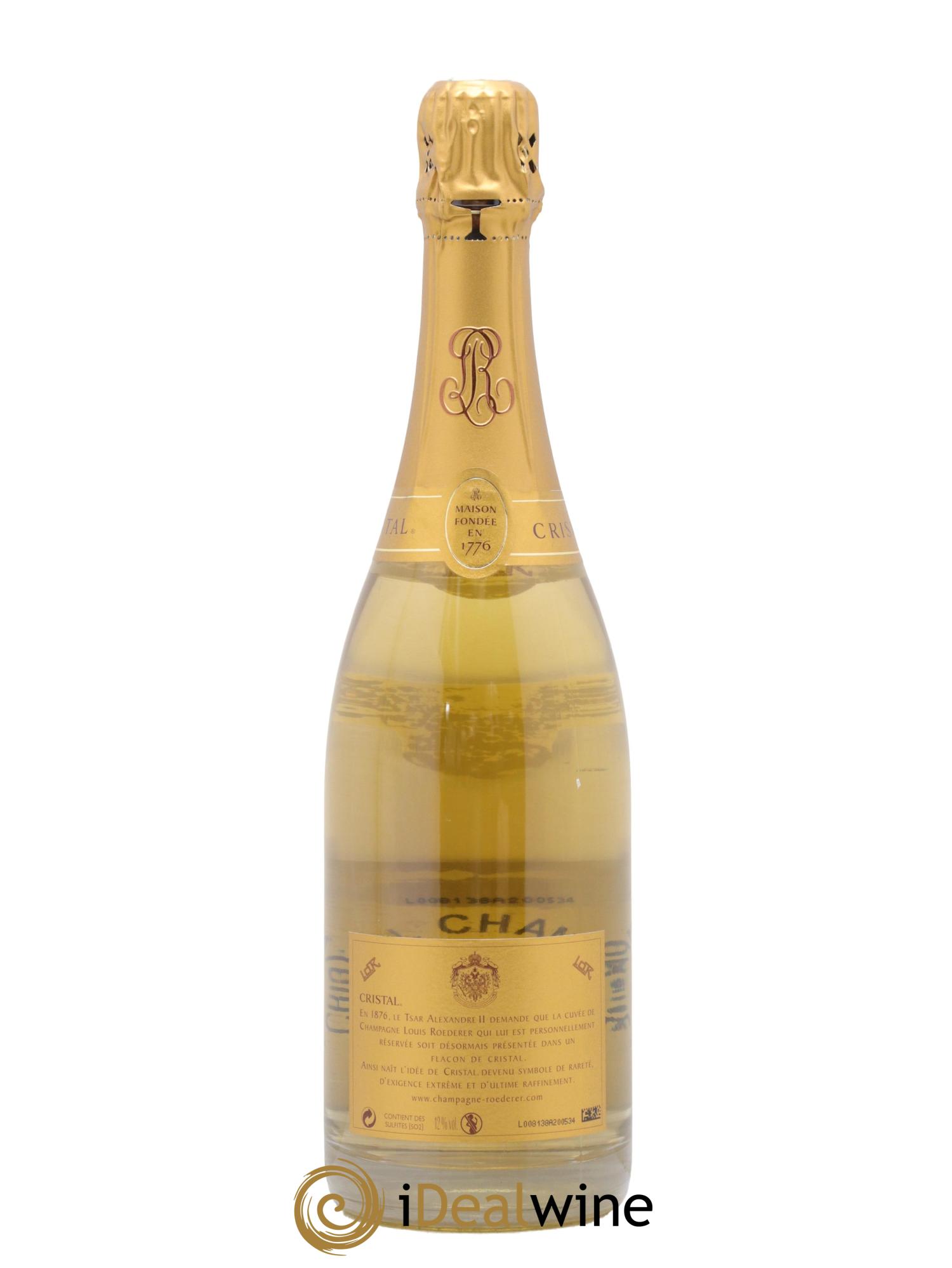 Cristal Louis Roederer 2004 - Lot de 1 bouteille - 1