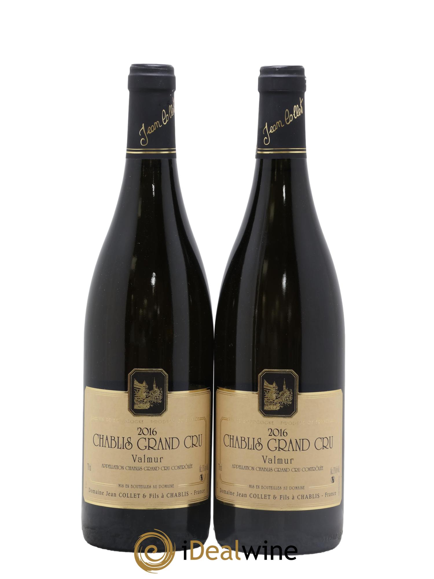Chablis Grand Cru Valumur Collet & Fils 2016 - Lot de 2 bouteilles - 0